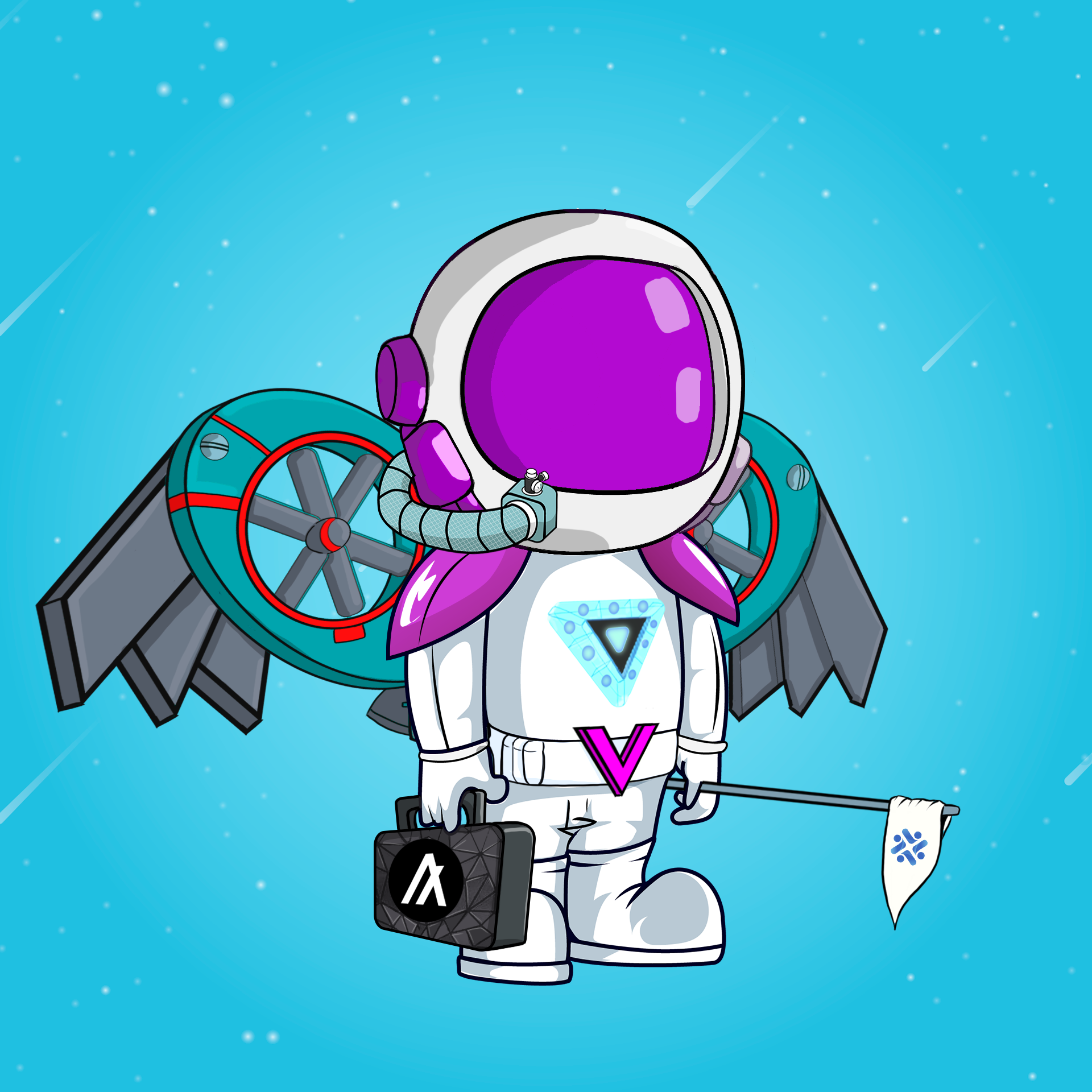 Galactic Astros #1257 NFT on Algorand