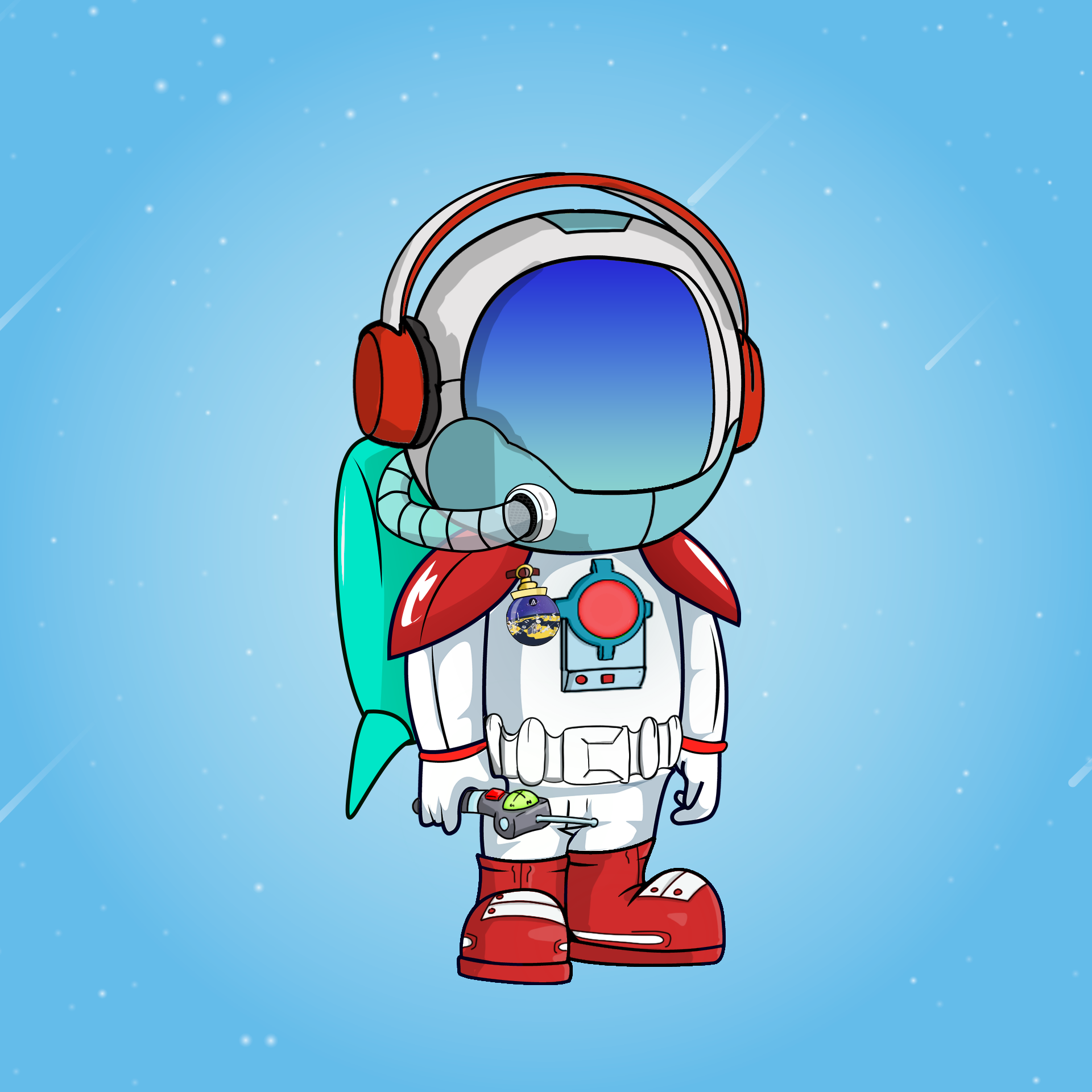 Galactic Astros #126 NFT on Algorand