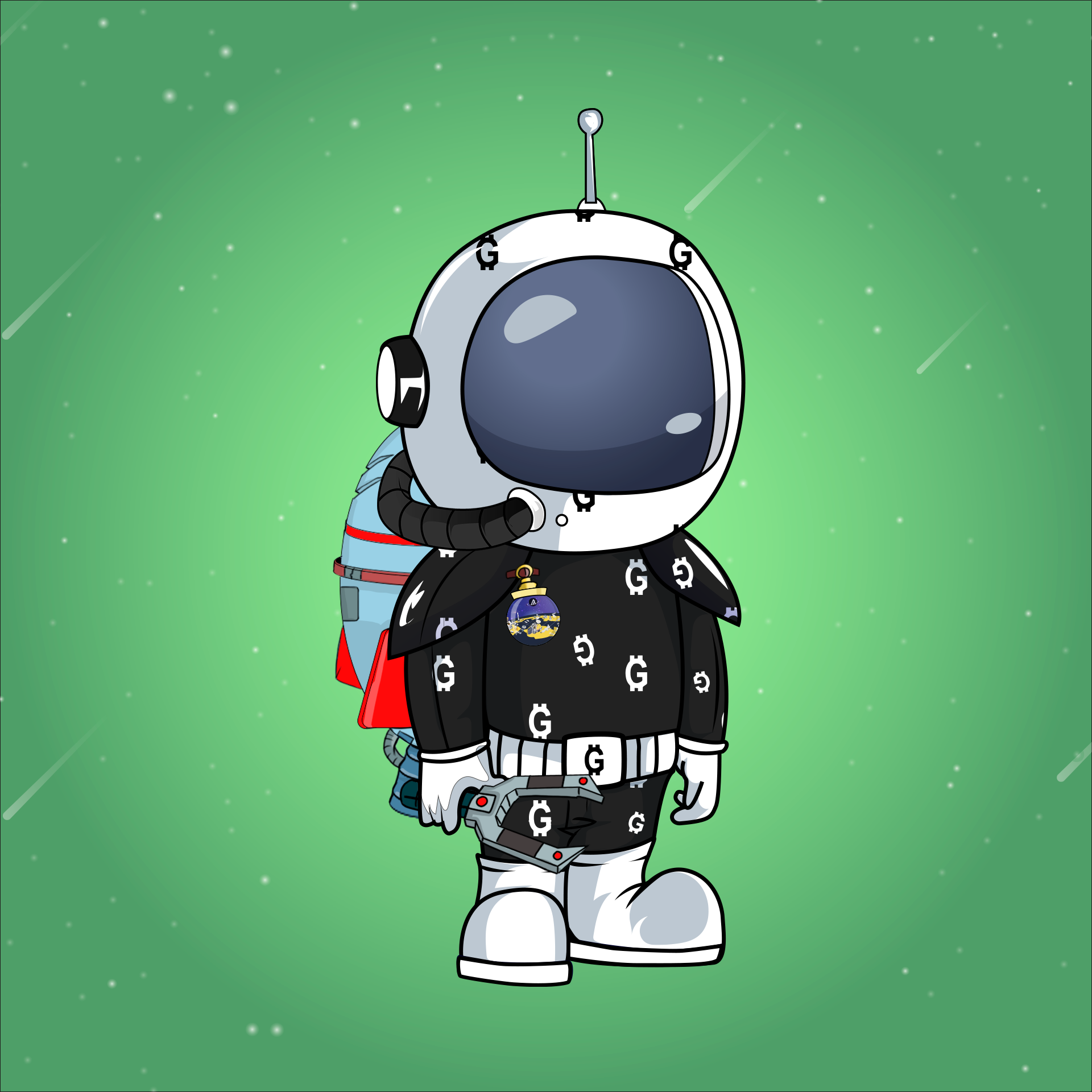 Galactic Astros #1261 NFT on Algorand