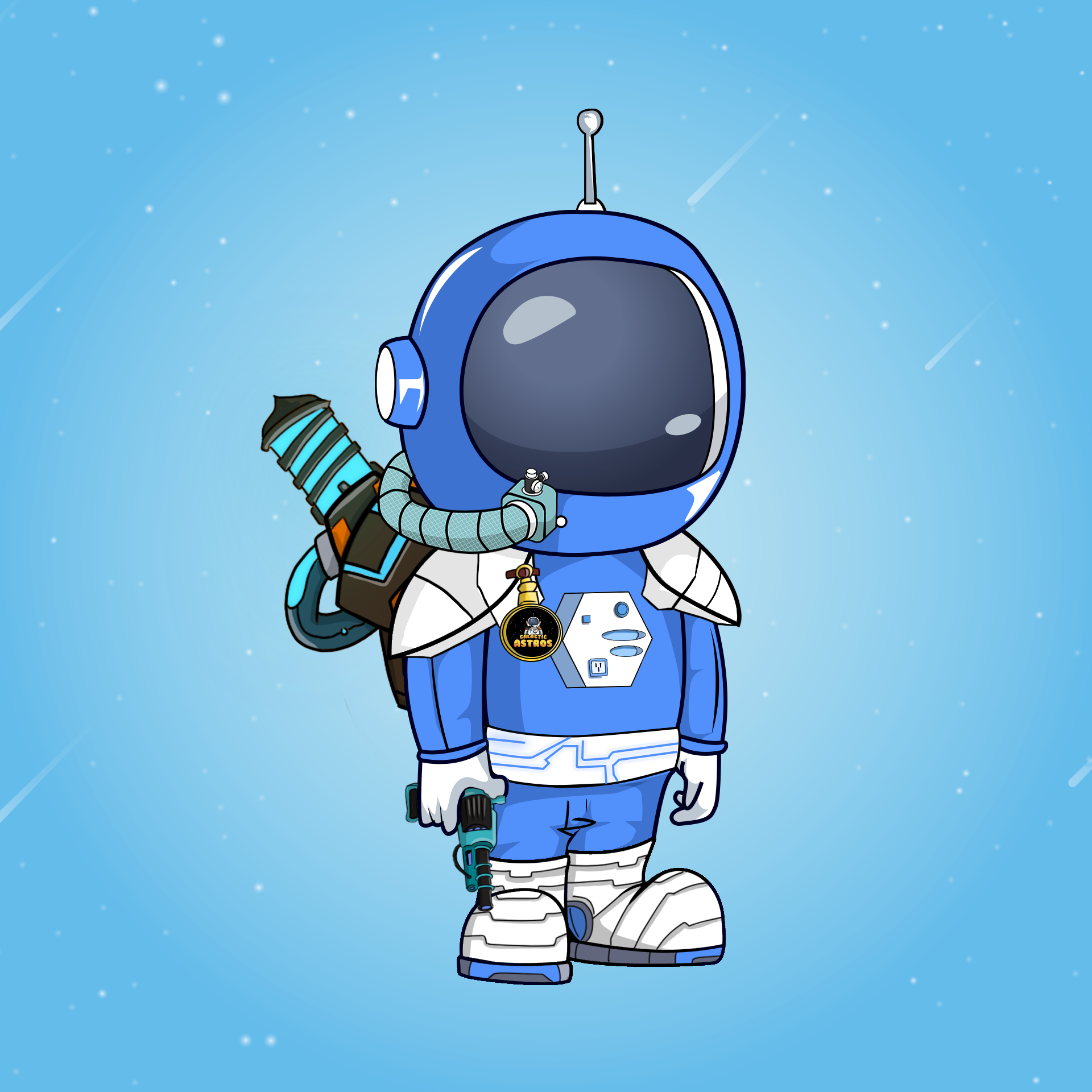 Galactic Astros #1263 NFT on Algorand