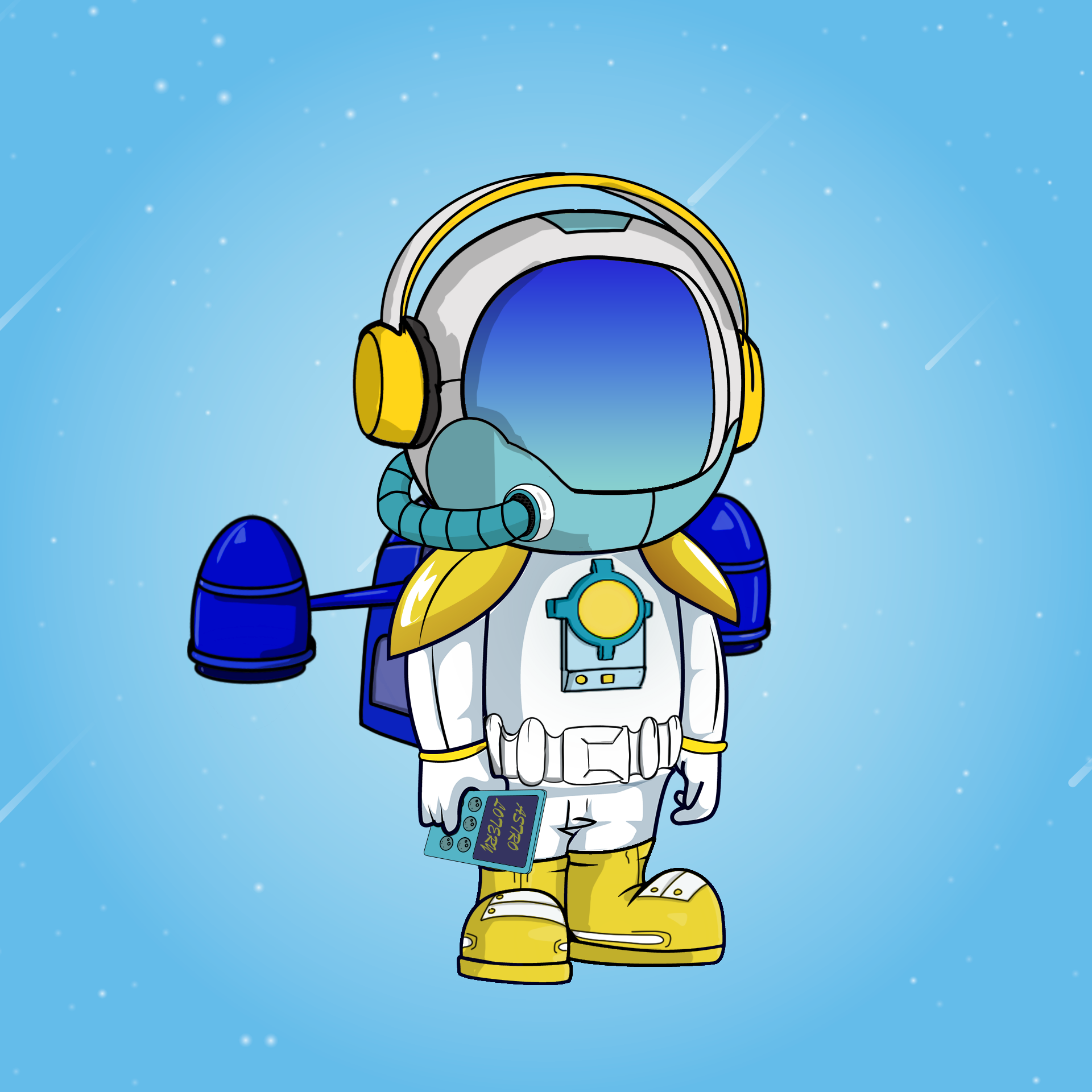 Galactic Astros #1270 NFT on Algorand