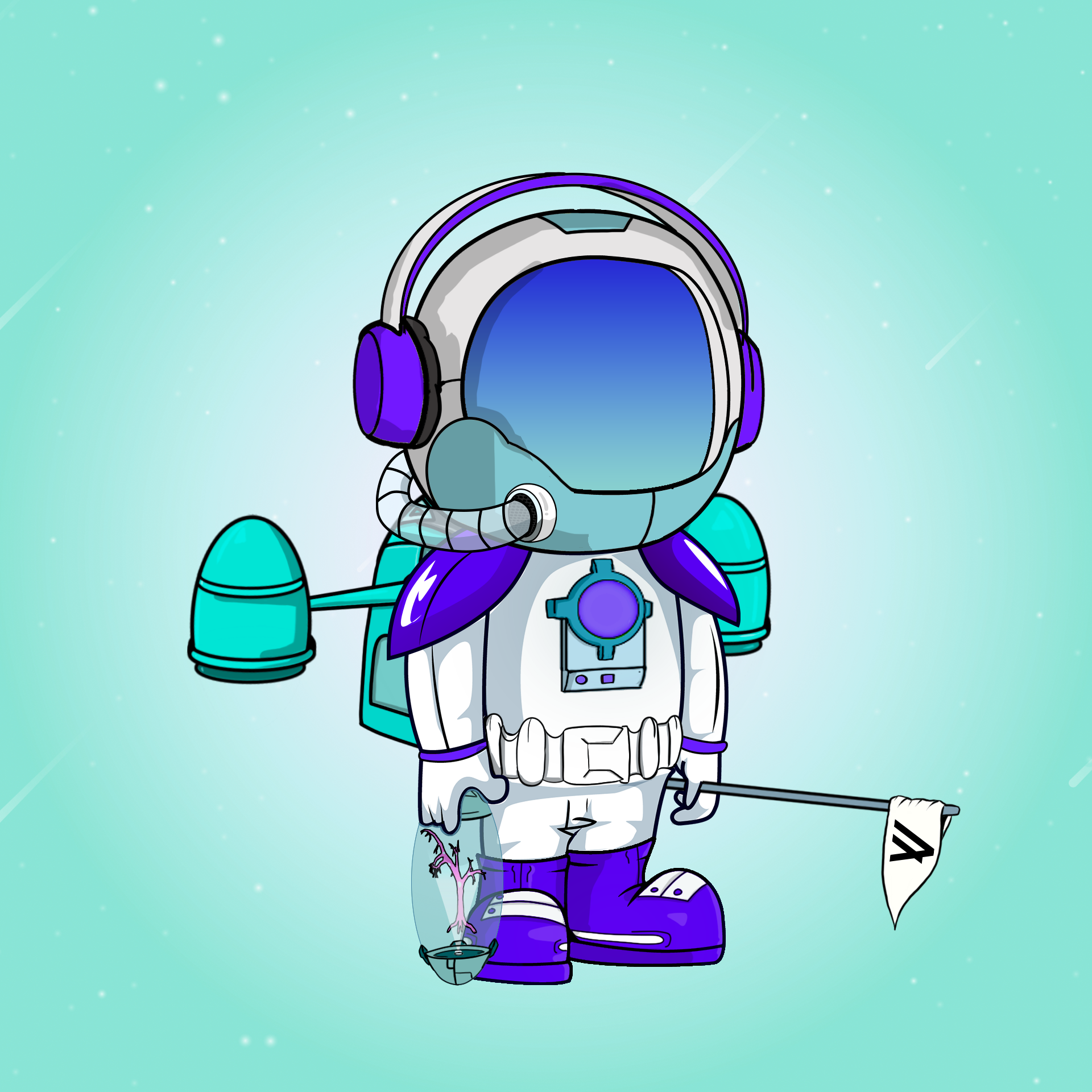 Galactic Astros #1271 NFT on Algorand