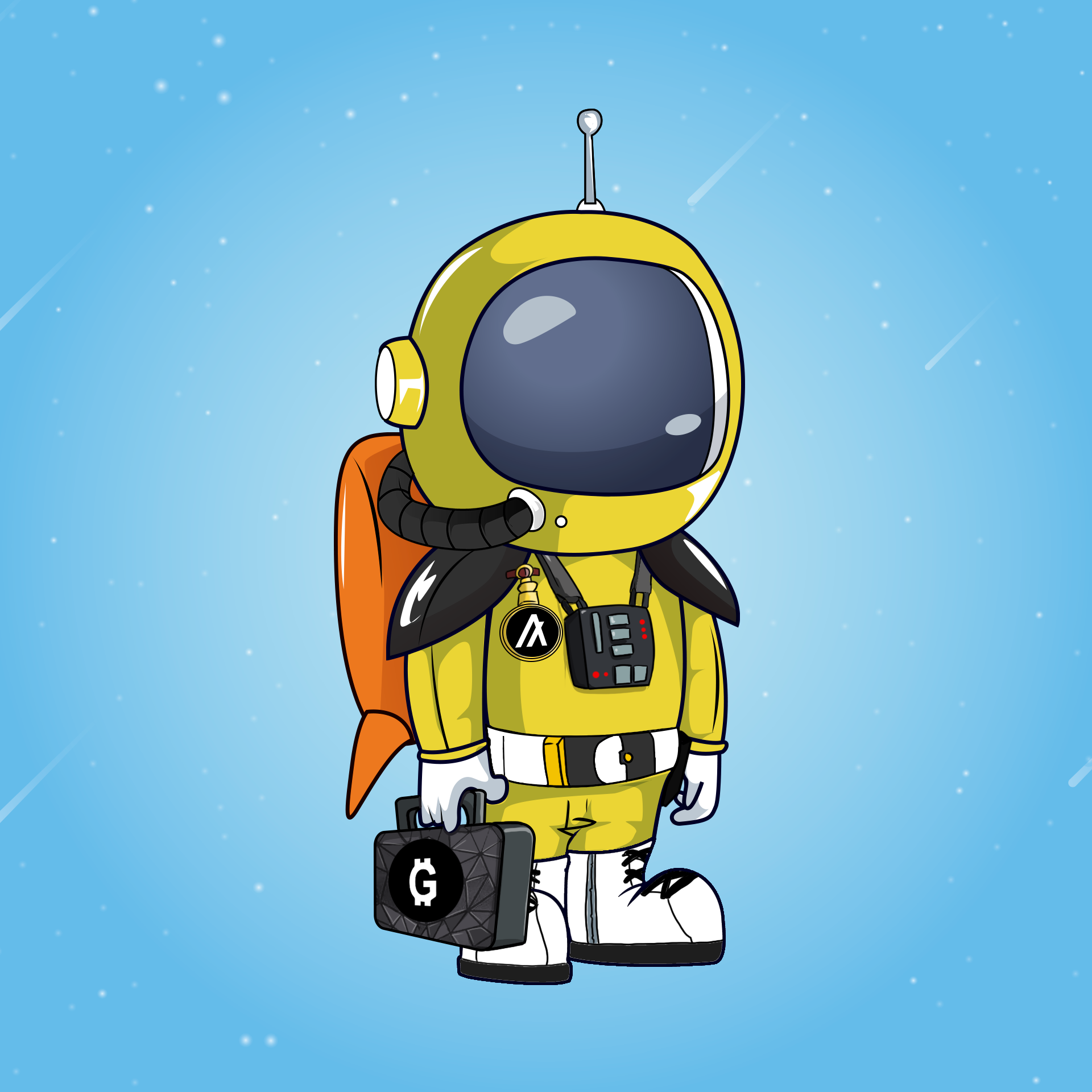 Galactic Astros #1272 NFT on Algorand