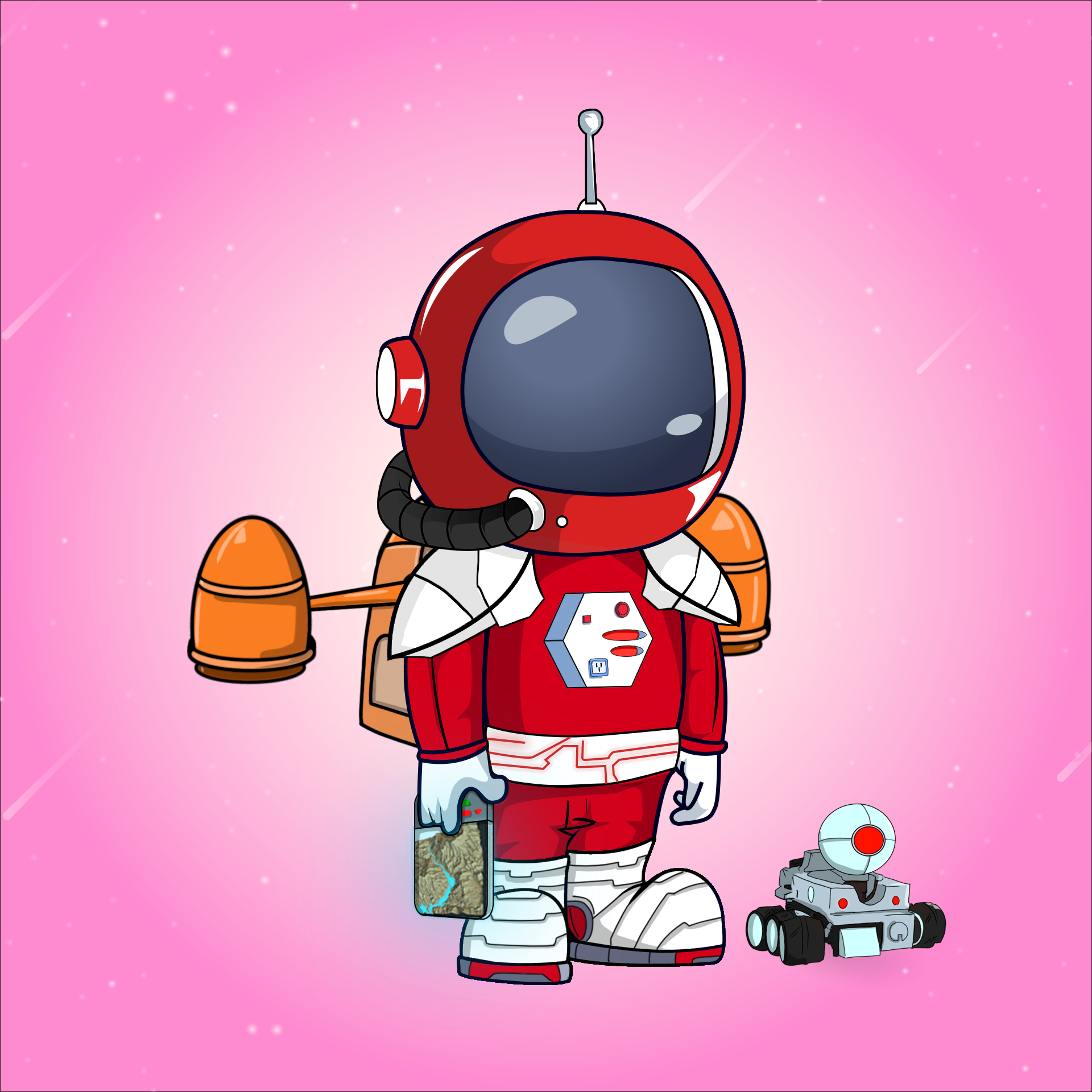 Galactic Astros #1273 NFT on Algorand