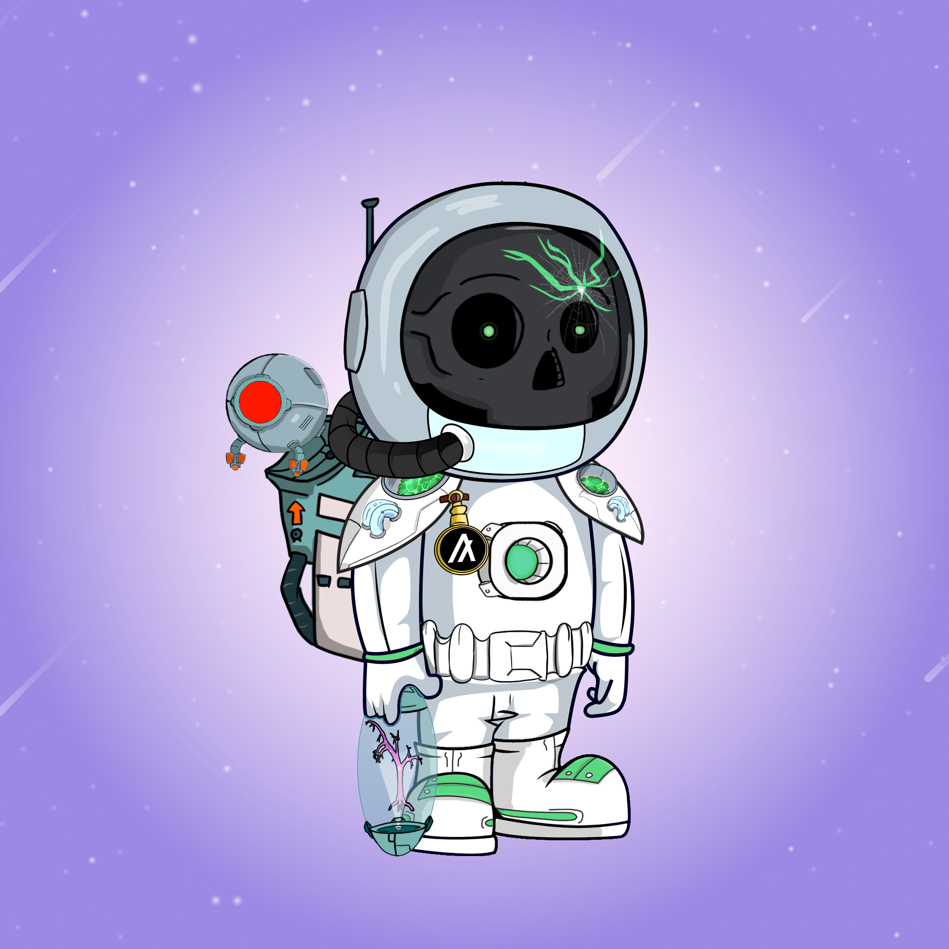 Galactic Astros #1276 NFT on Algorand