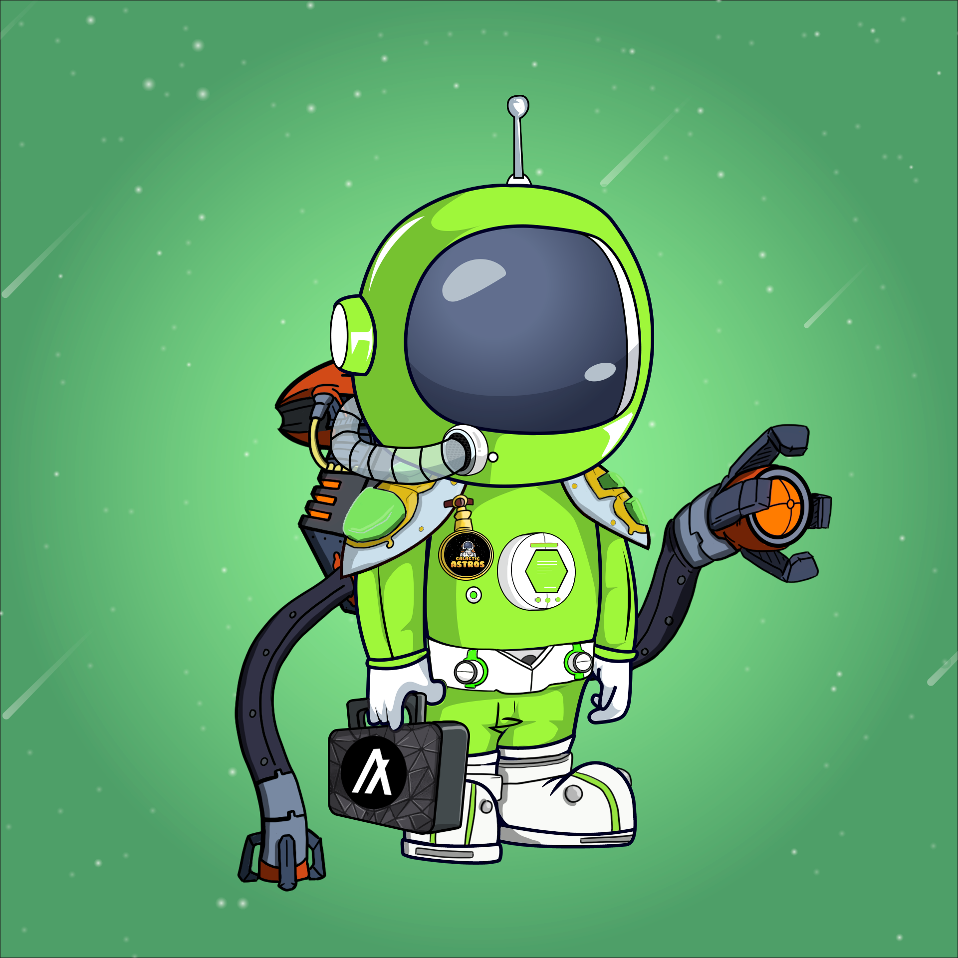Galactic Astros #1280 NFT on Algorand