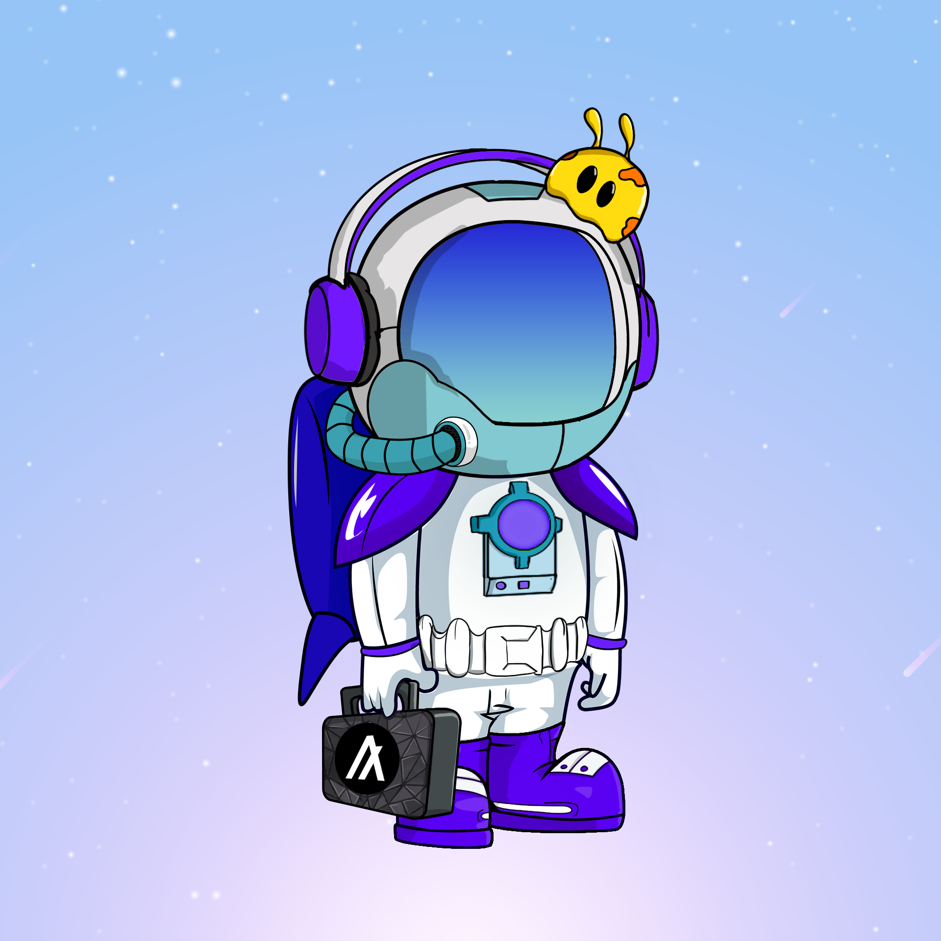 Galactic Astros #1281 NFT on Algorand