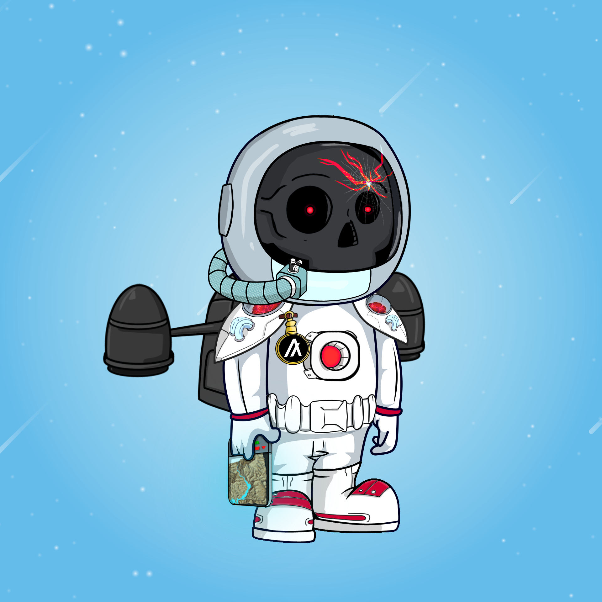 Galactic Astros #129 NFT on Algorand