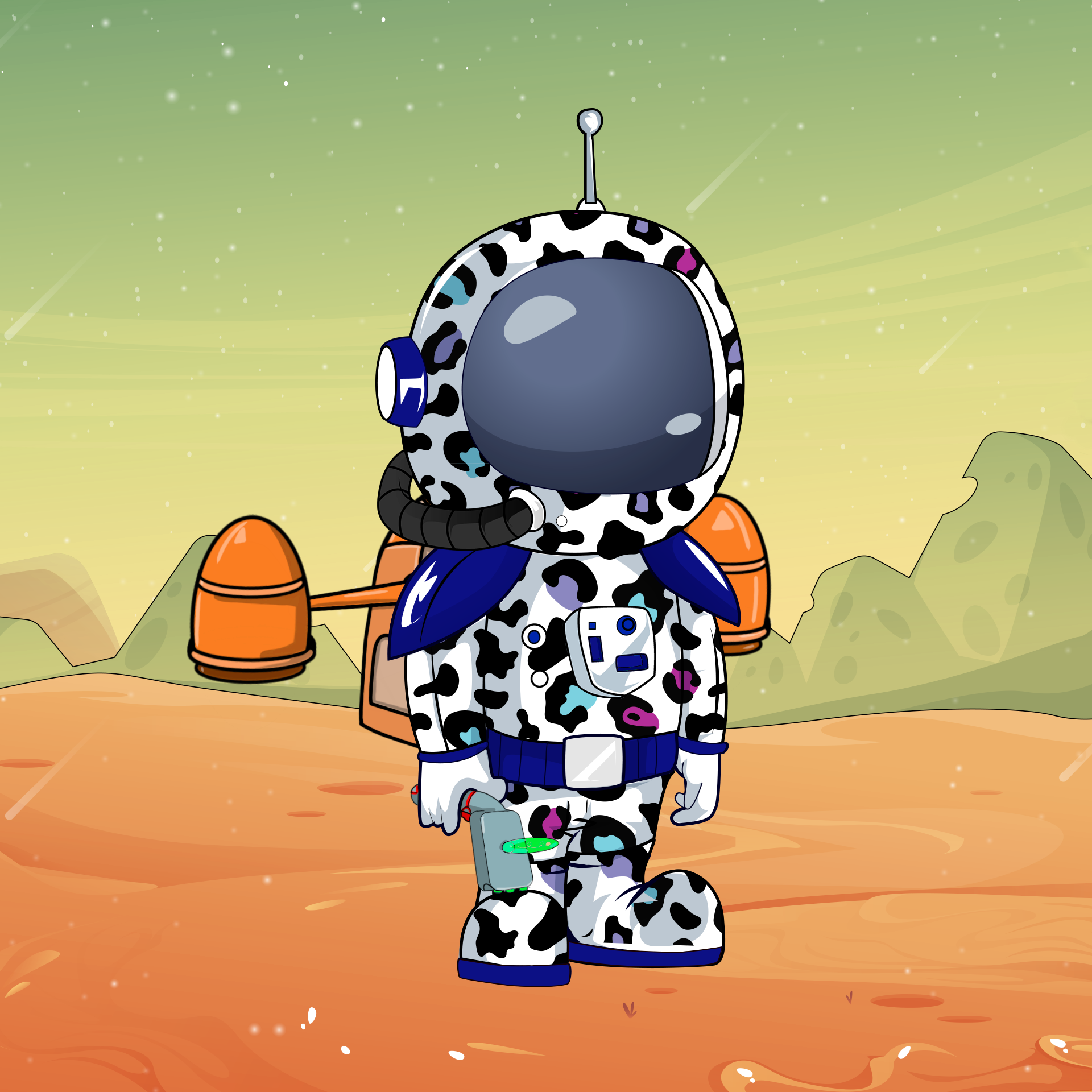 Galactic Astros #1291 NFT on Algorand