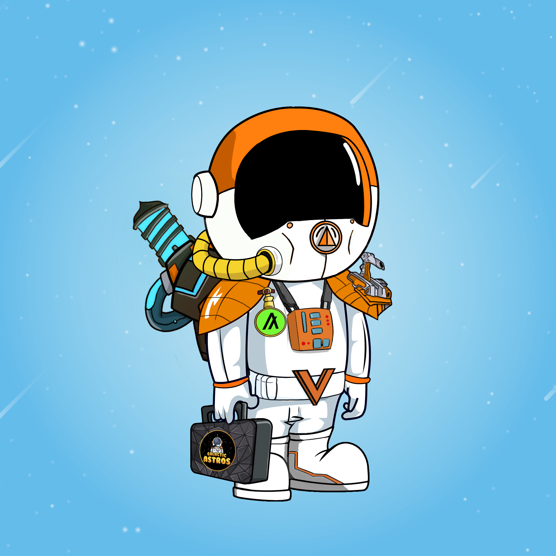 Galactic Astros #1292 NFT on Algorand