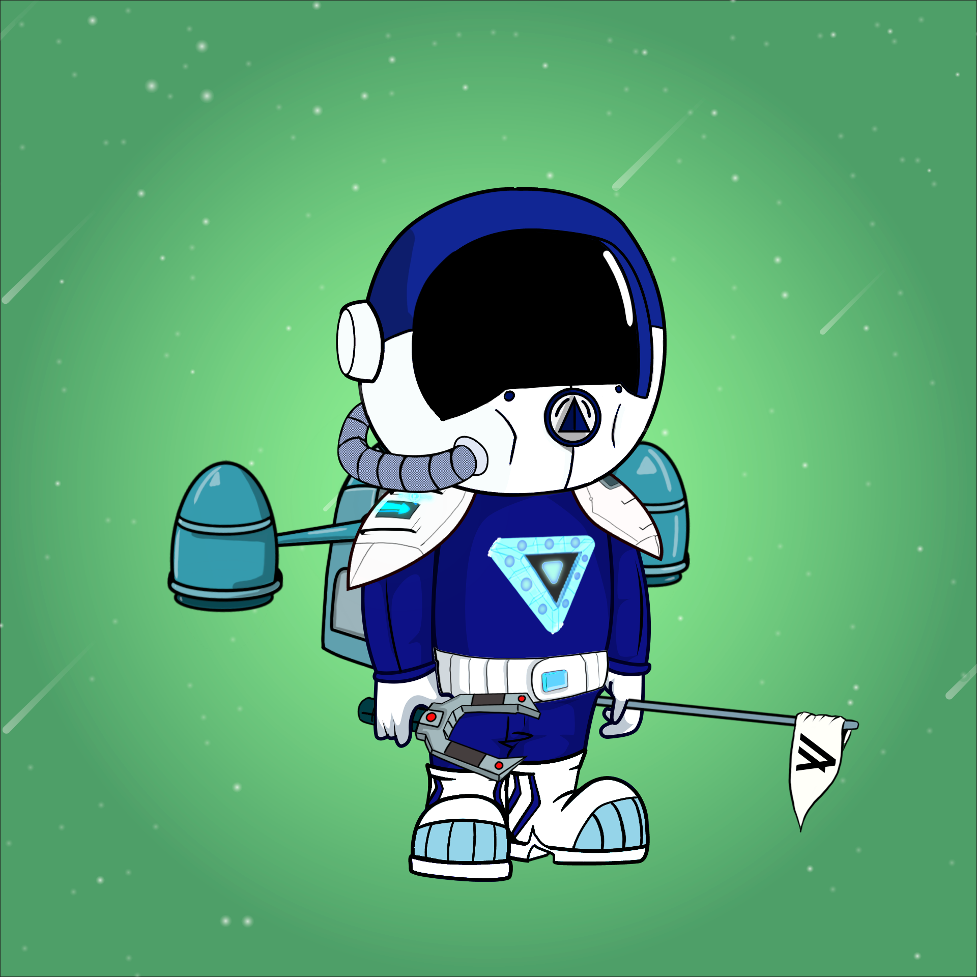 Galactic Astros #1298 NFT on Algorand