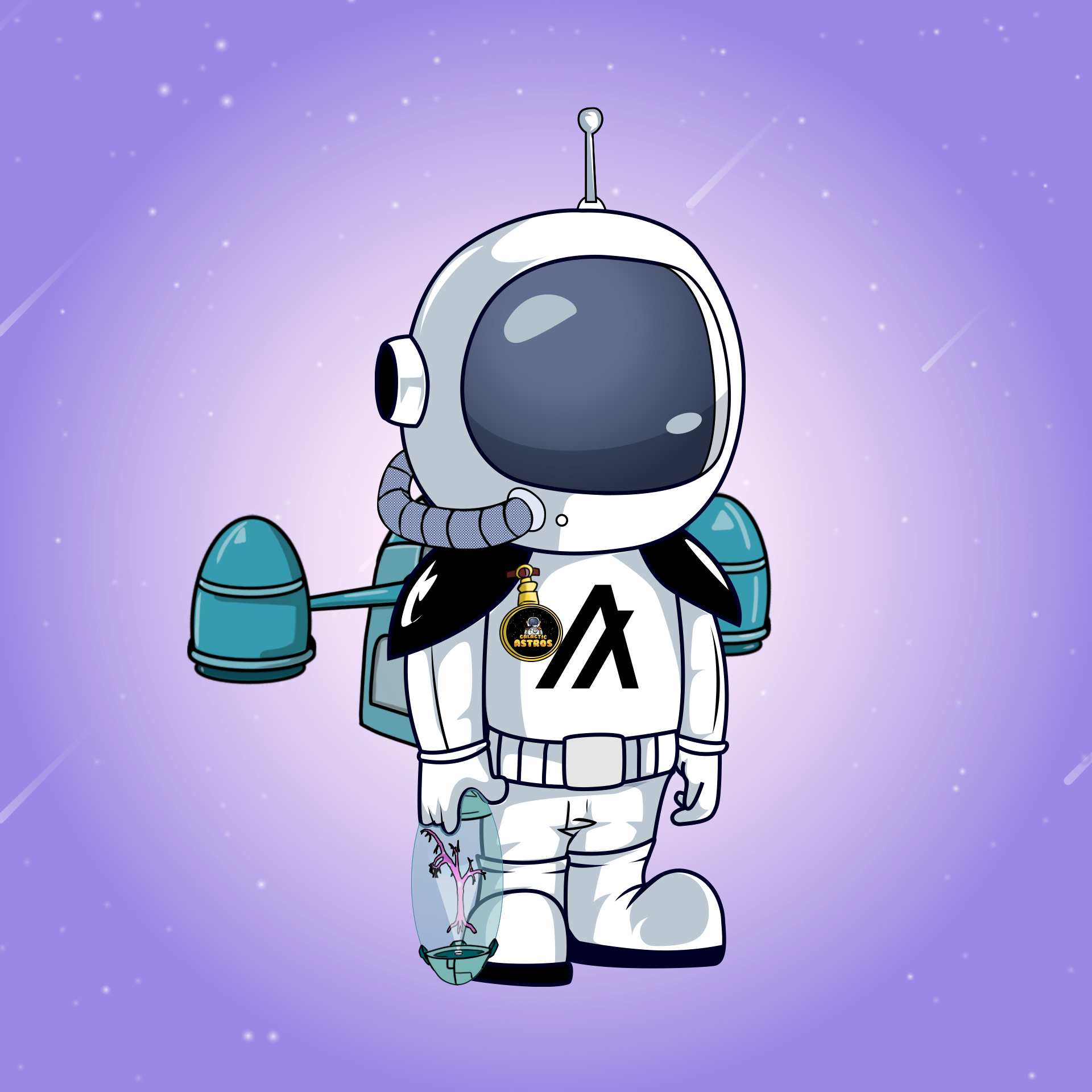 Galactic Astros #1310 NFT on Algorand