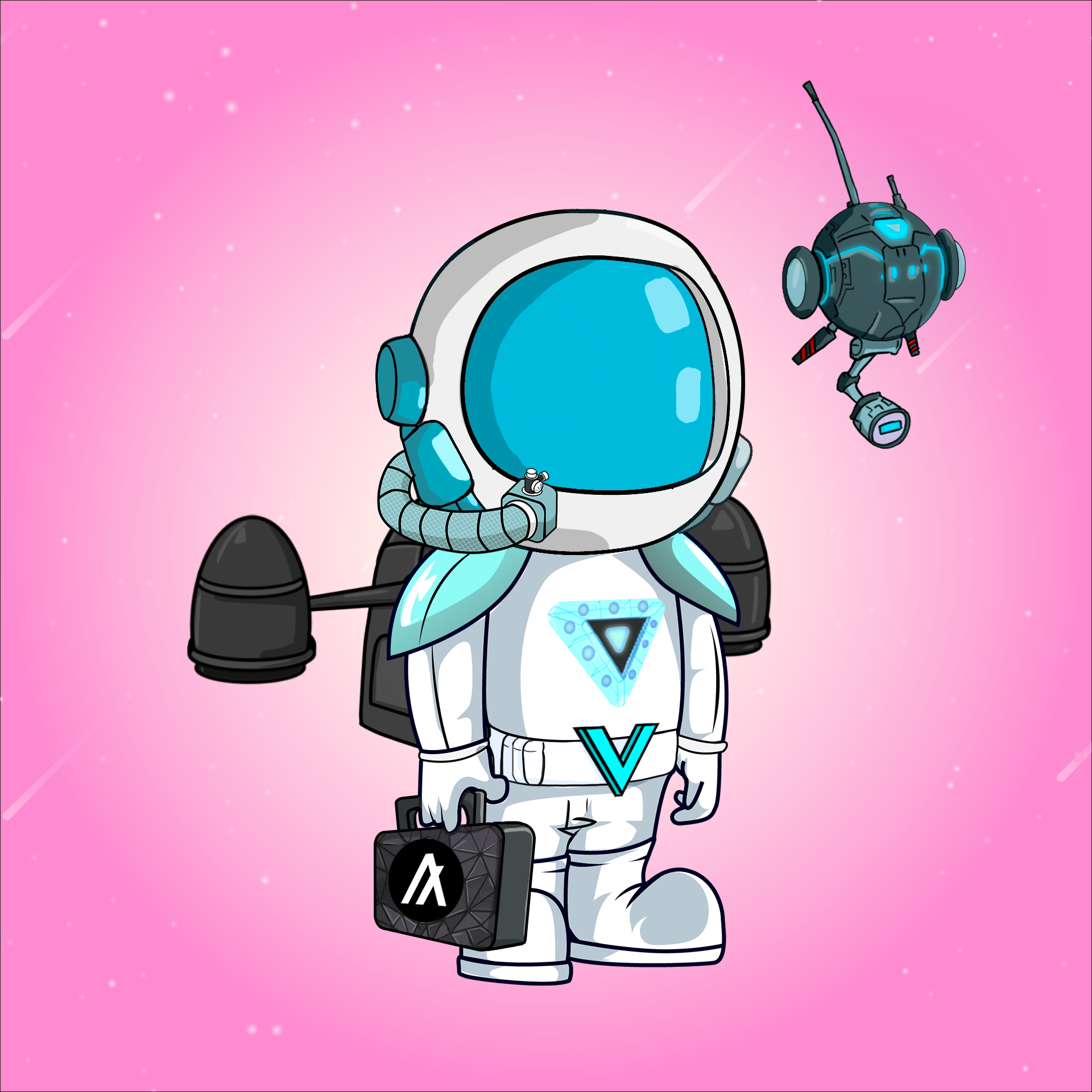 Galactic Astros #1312 NFT on Algorand