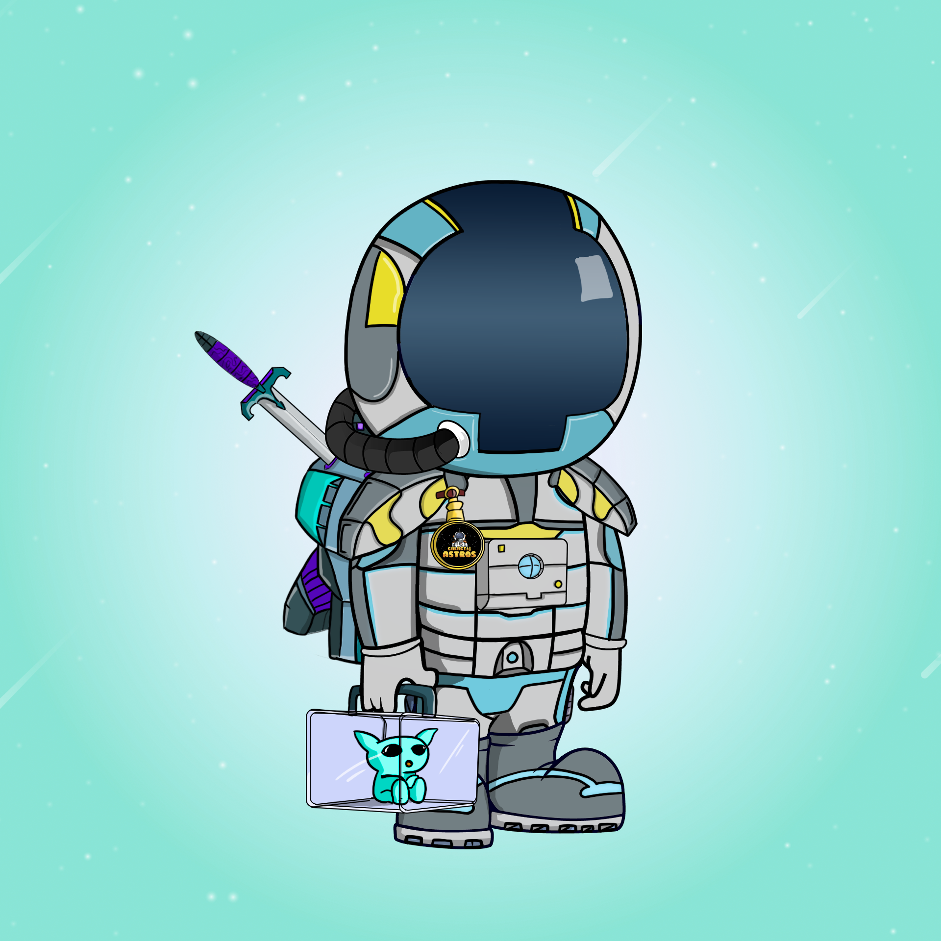Galactic Astros #132 NFT on Algorand