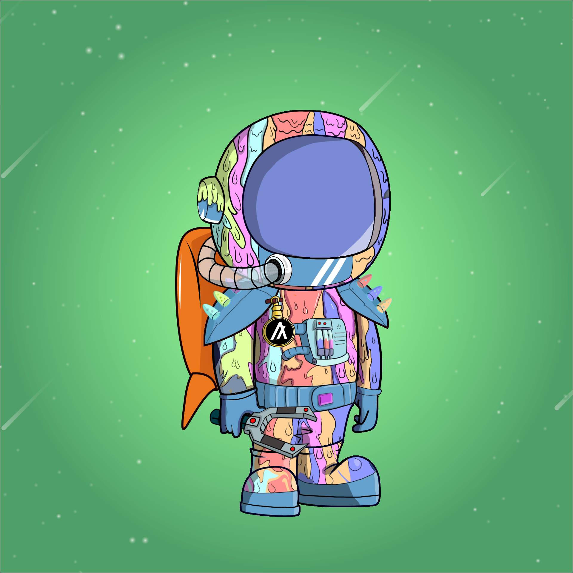 Galactic Astros #1328 NFT on Algorand