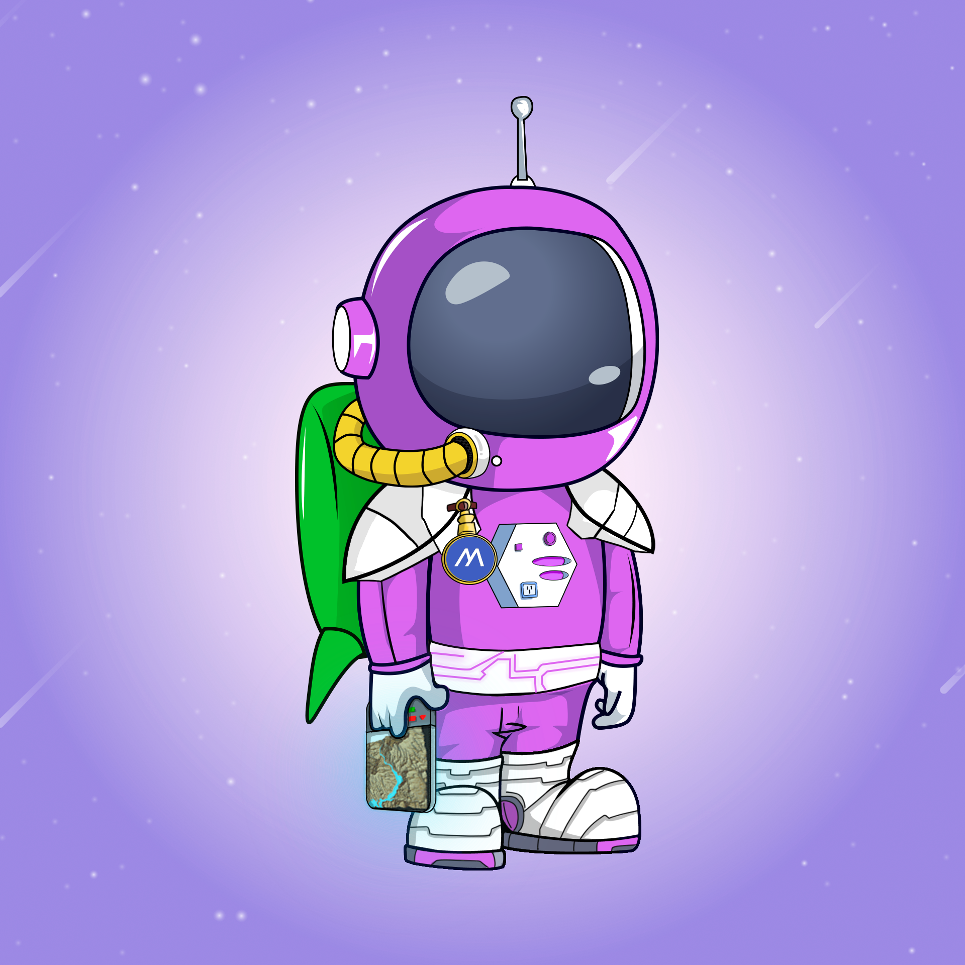 Galactic Astros #133 NFT on Algorand