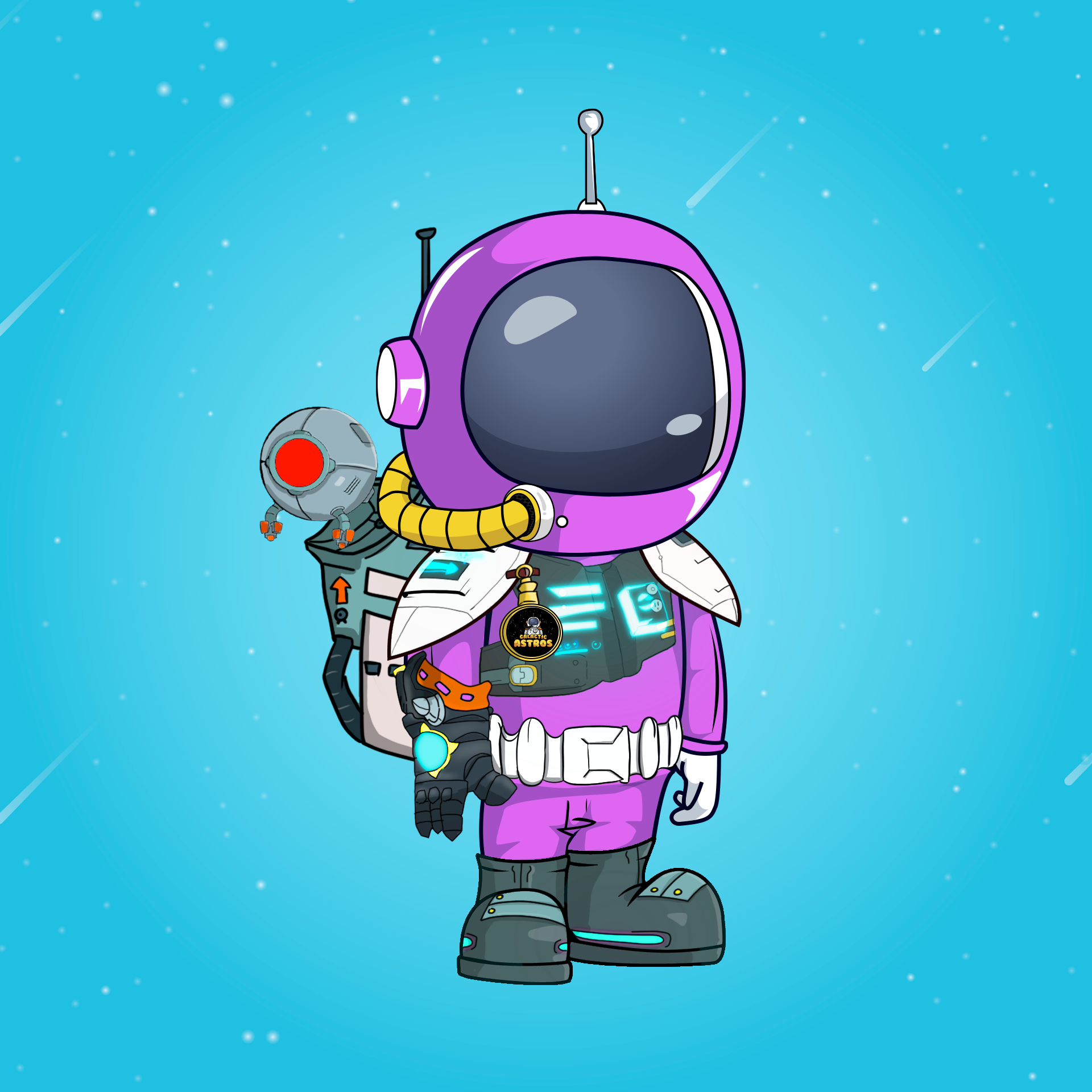 Galactic Astros #1338 NFT on Algorand