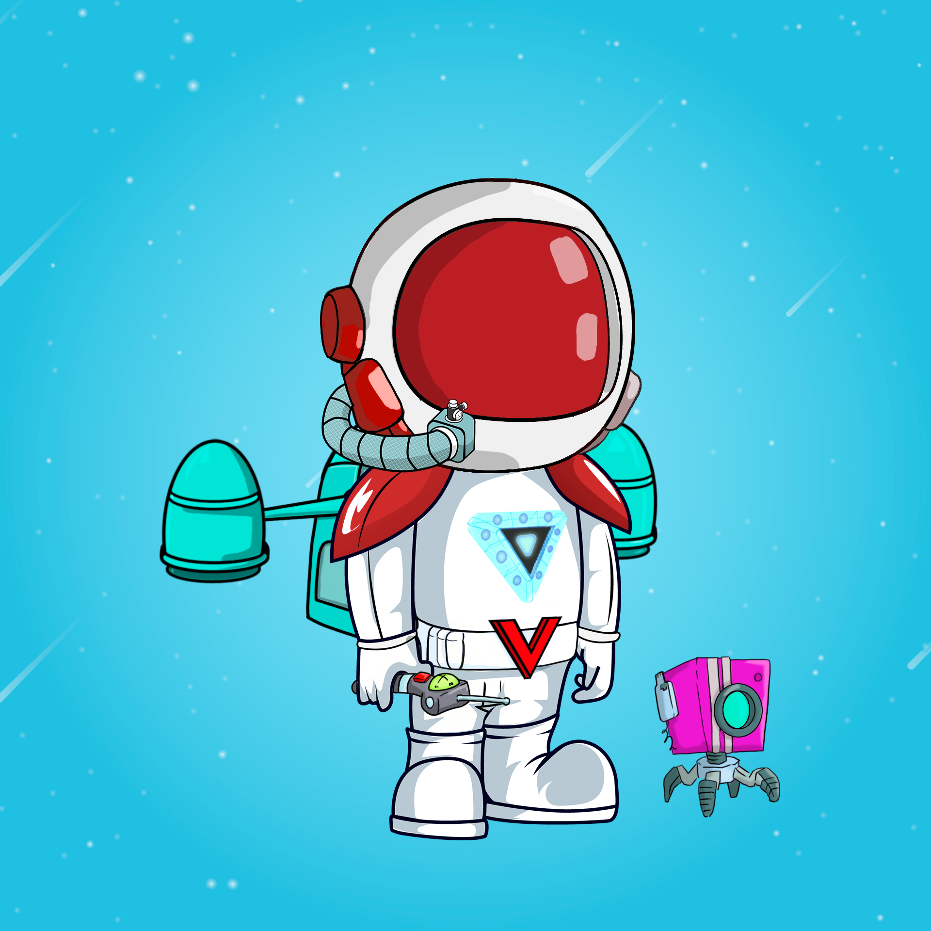 Galactic Astros #1343 NFT on Algorand