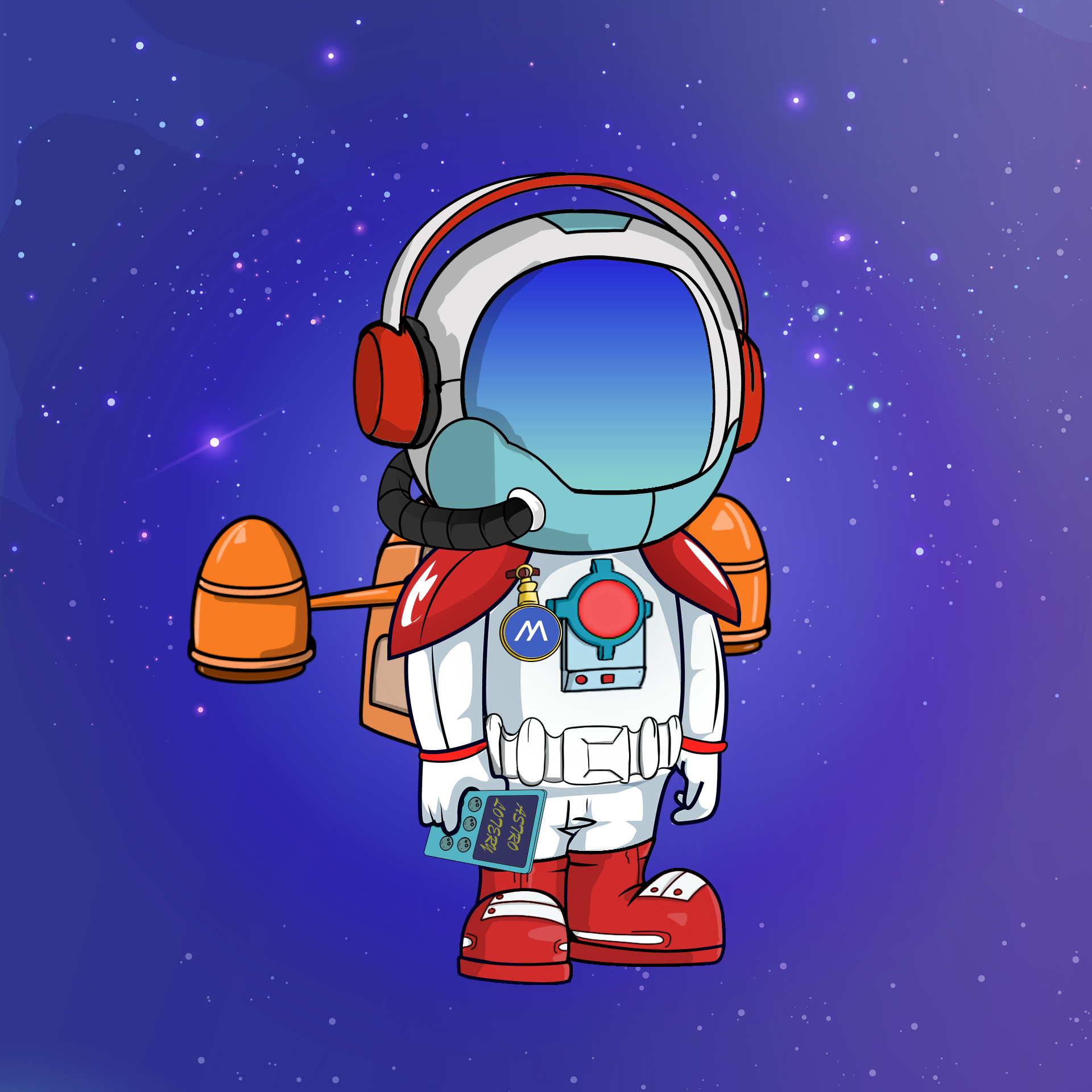 Galactic Astros #1344 NFT on Algorand