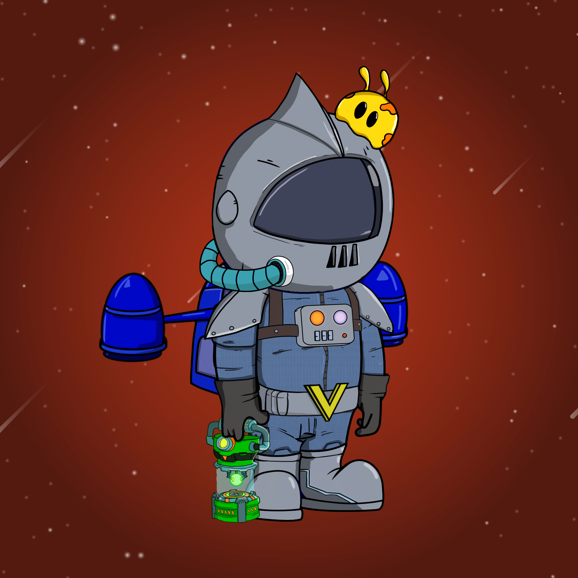 Galactic Astros #1347 NFT on Algorand