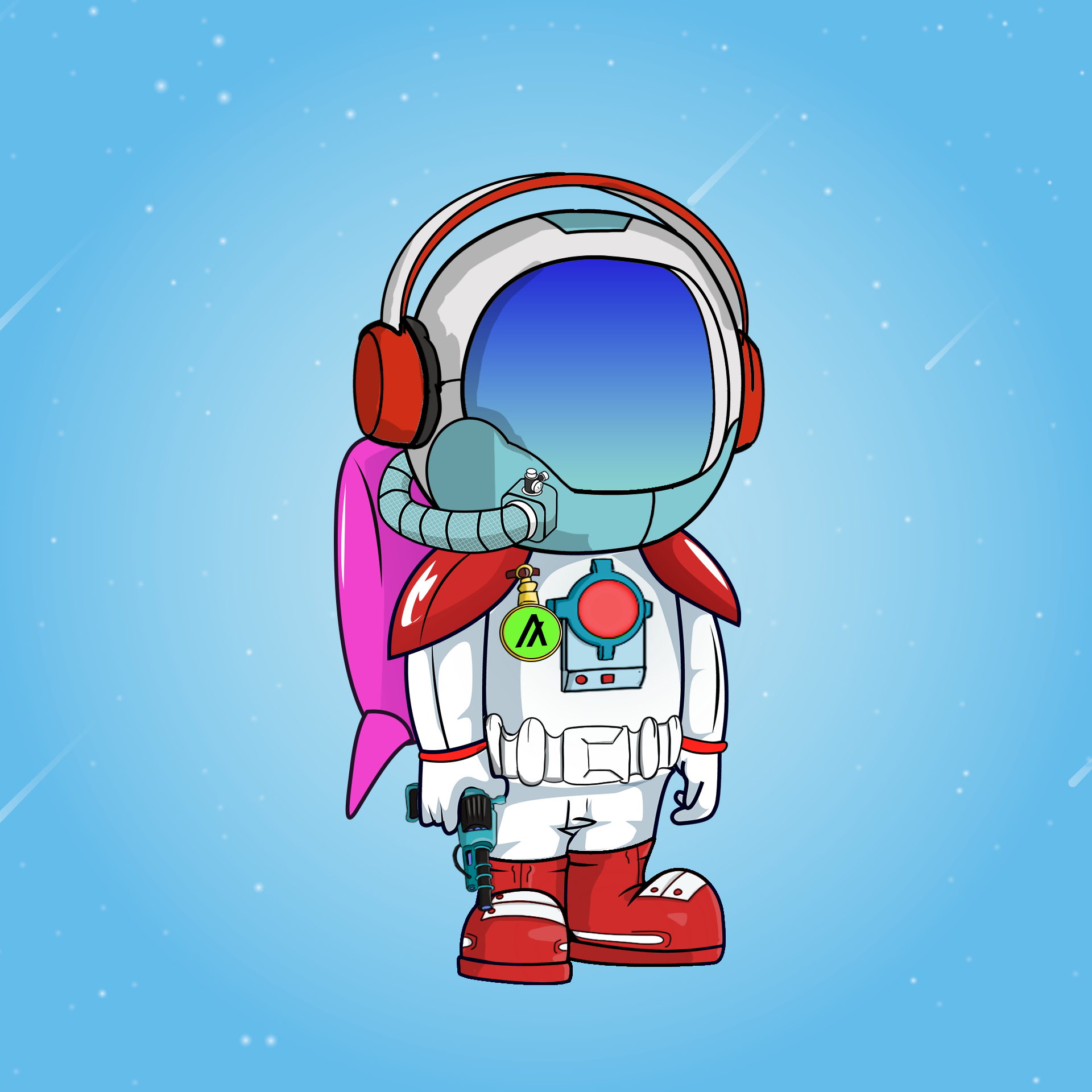 Galactic Astros #1350 NFT on Algorand