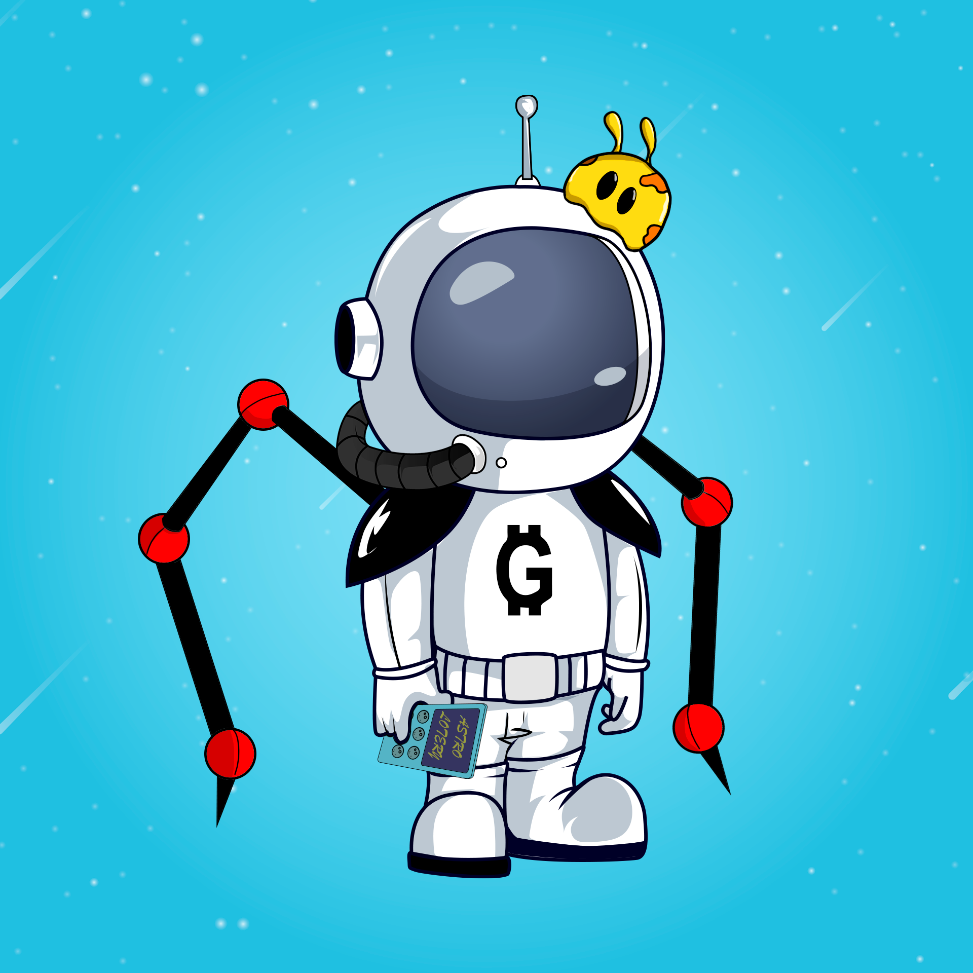 Galactic Astros #136 NFT on Algorand