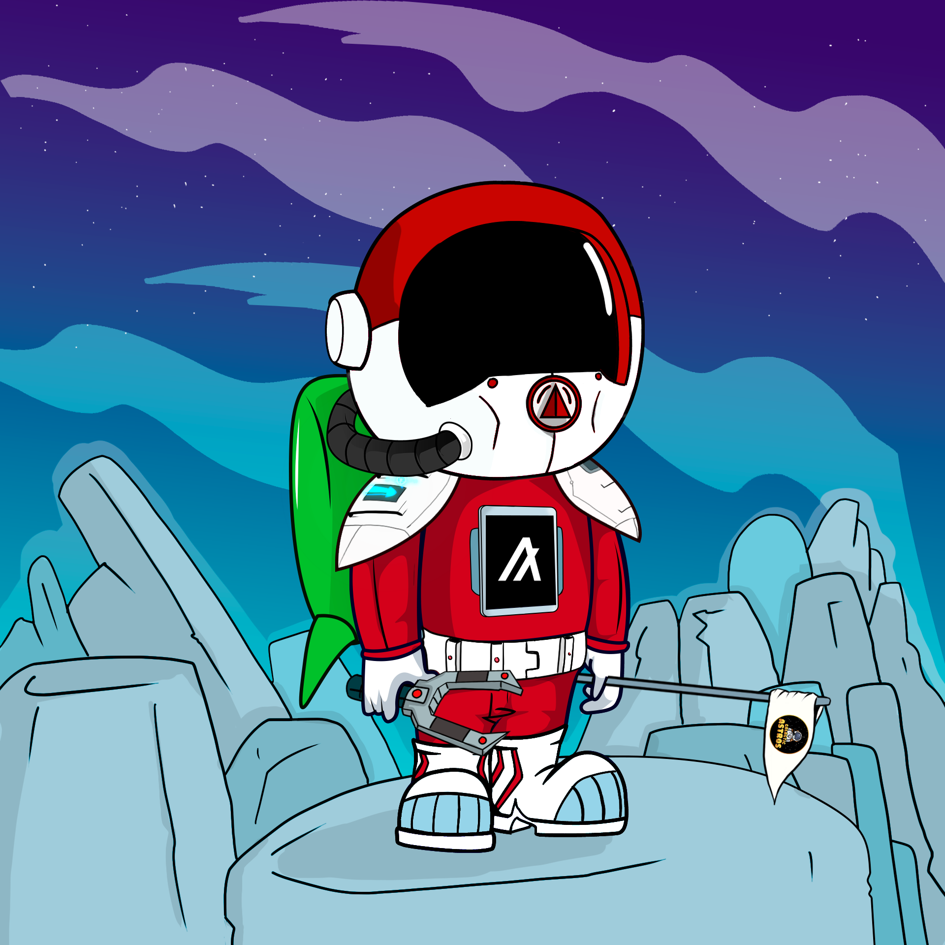 Galactic Astros #1369 NFT on Algorand