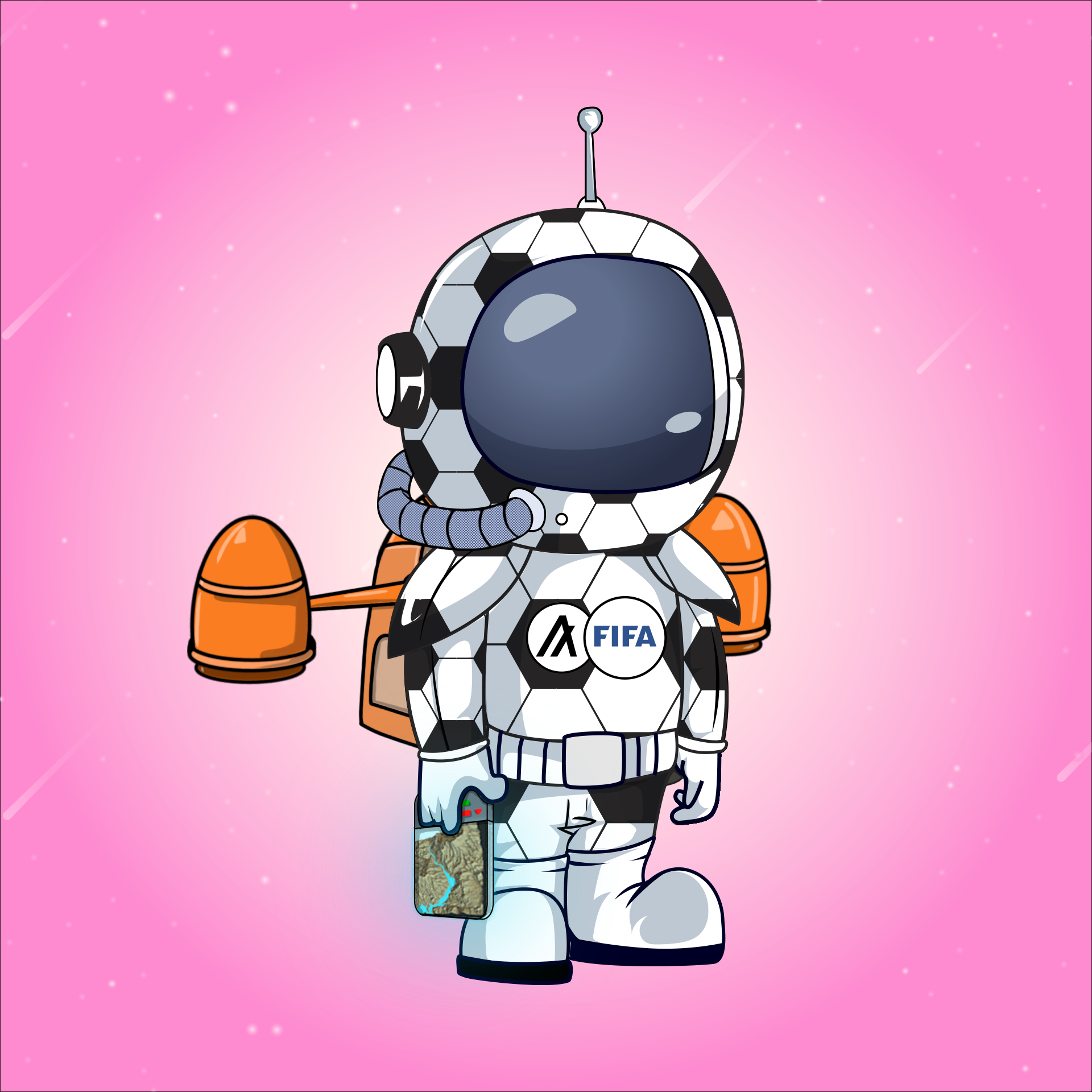 Galactic Astros #1370 NFT on Algorand