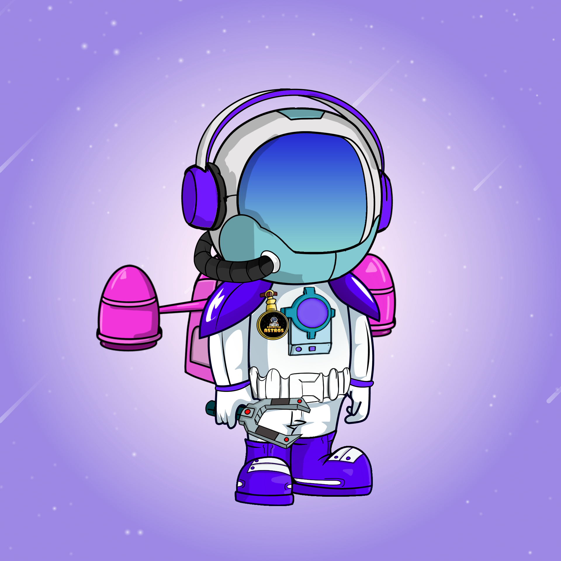 Galactic Astros #1372 NFT on Algorand