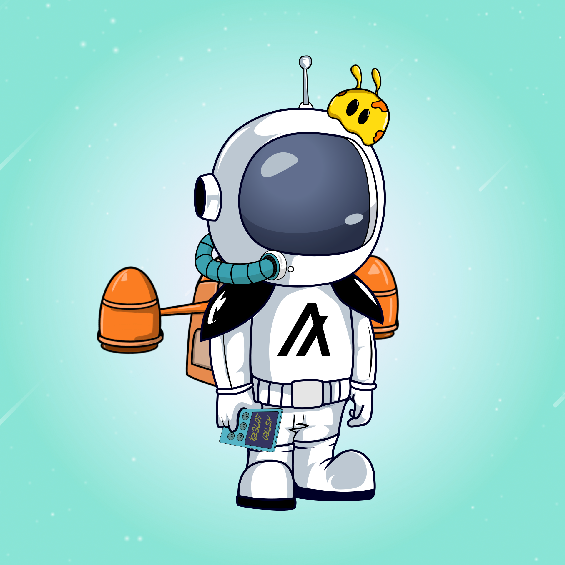 Galactic Astros #1375 NFT on Algorand