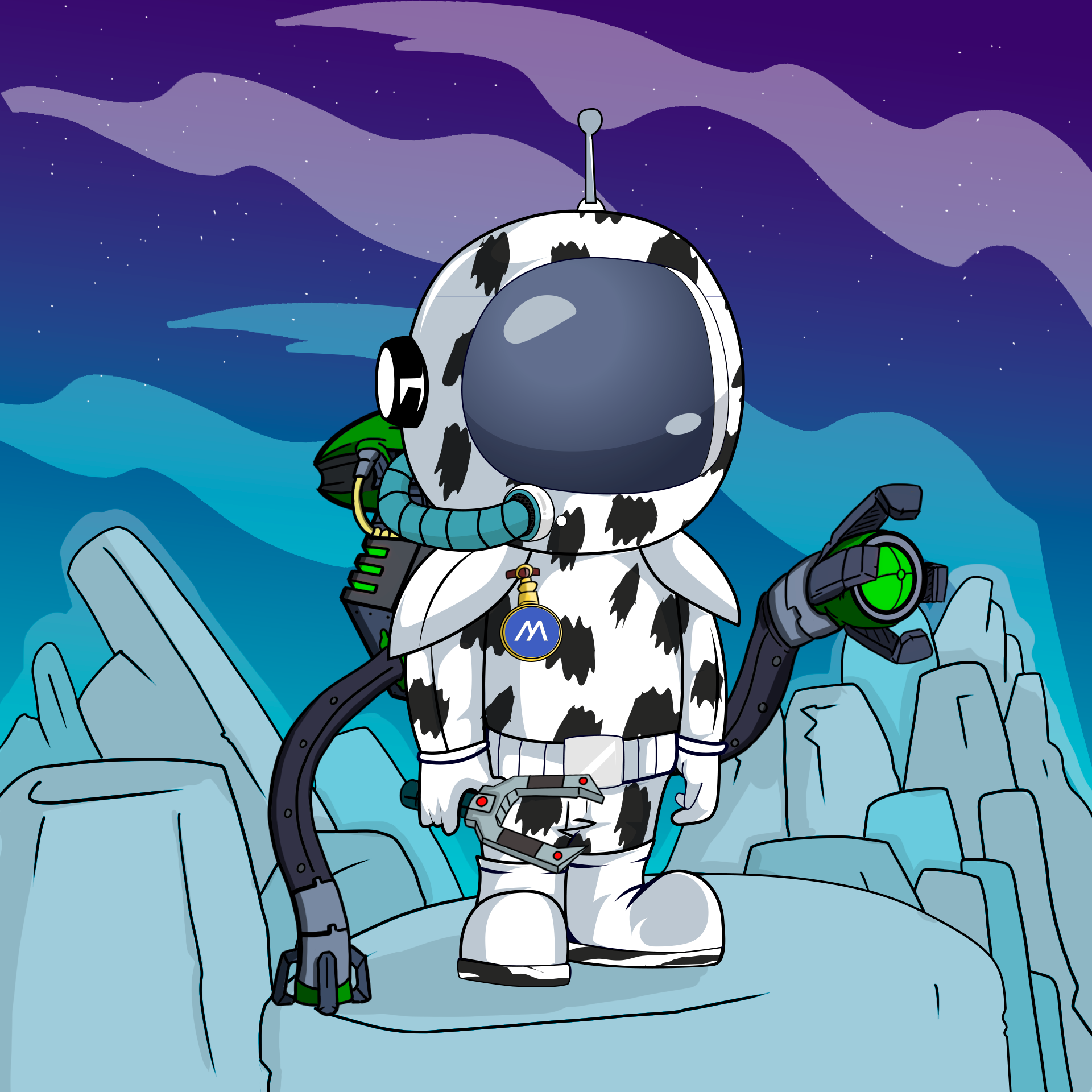 Galactic Astros #1382 NFT on Algorand