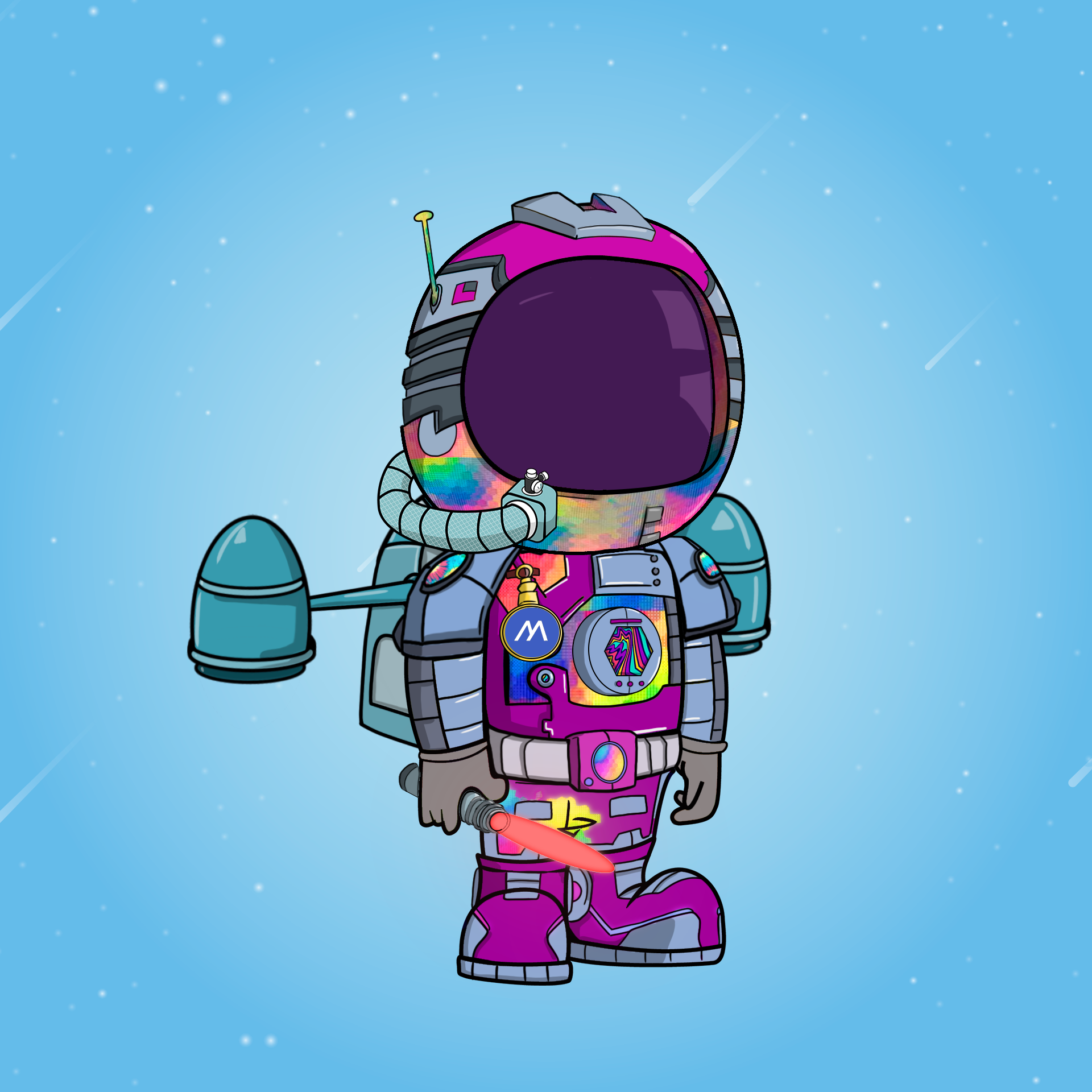 Galactic Astros #1384 NFT on Algorand