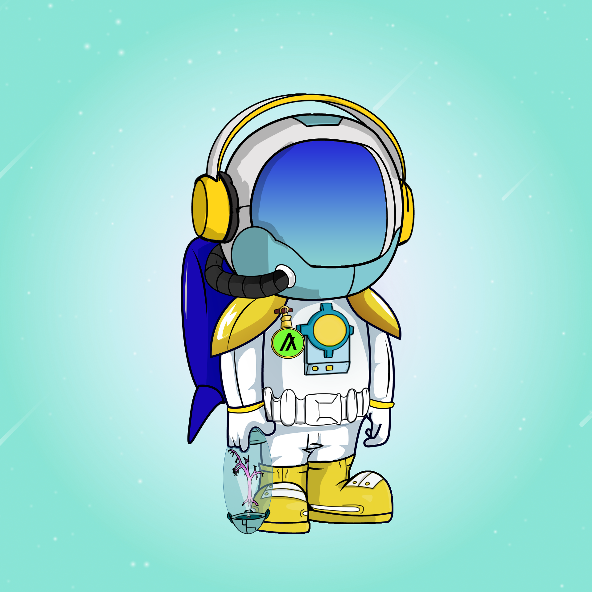 Galactic Astros #1399 NFT on Algorand