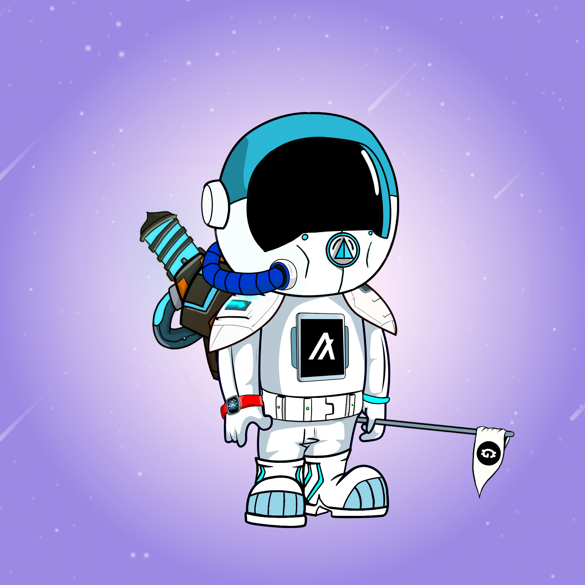 Galactic Astros #14 NFT on Algorand