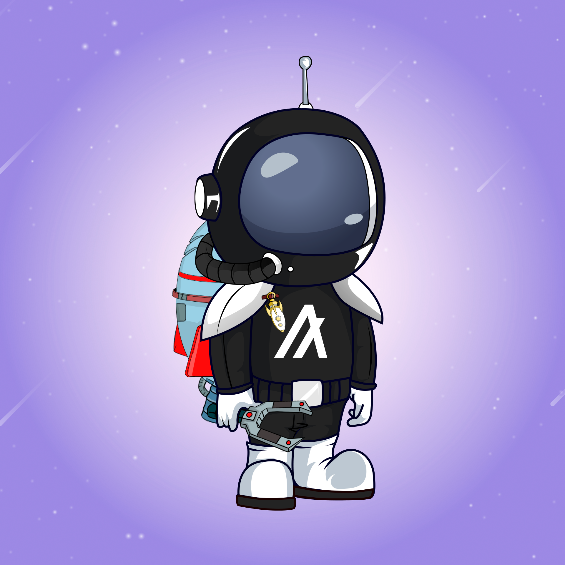 Galactic Astros #1400 NFT on Algorand