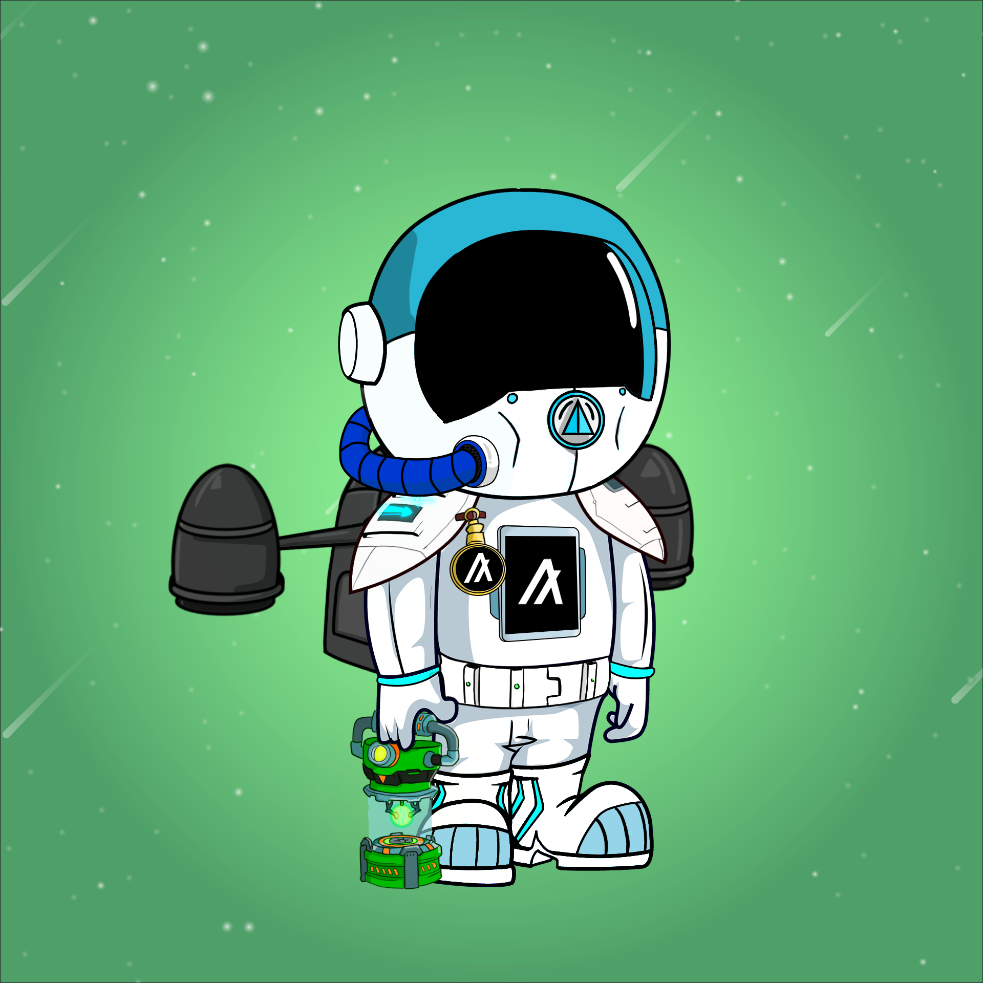 Galactic Astros #1402 NFT on Algorand