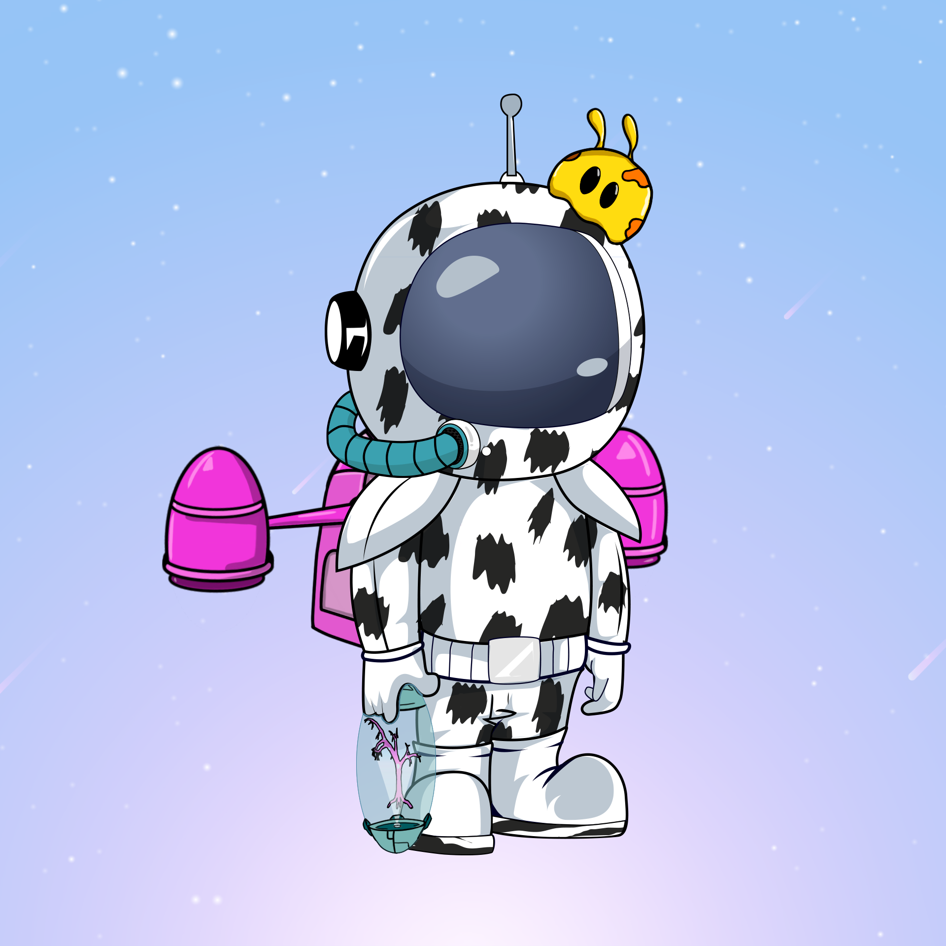 Galactic Astros #1412 NFT on Algorand