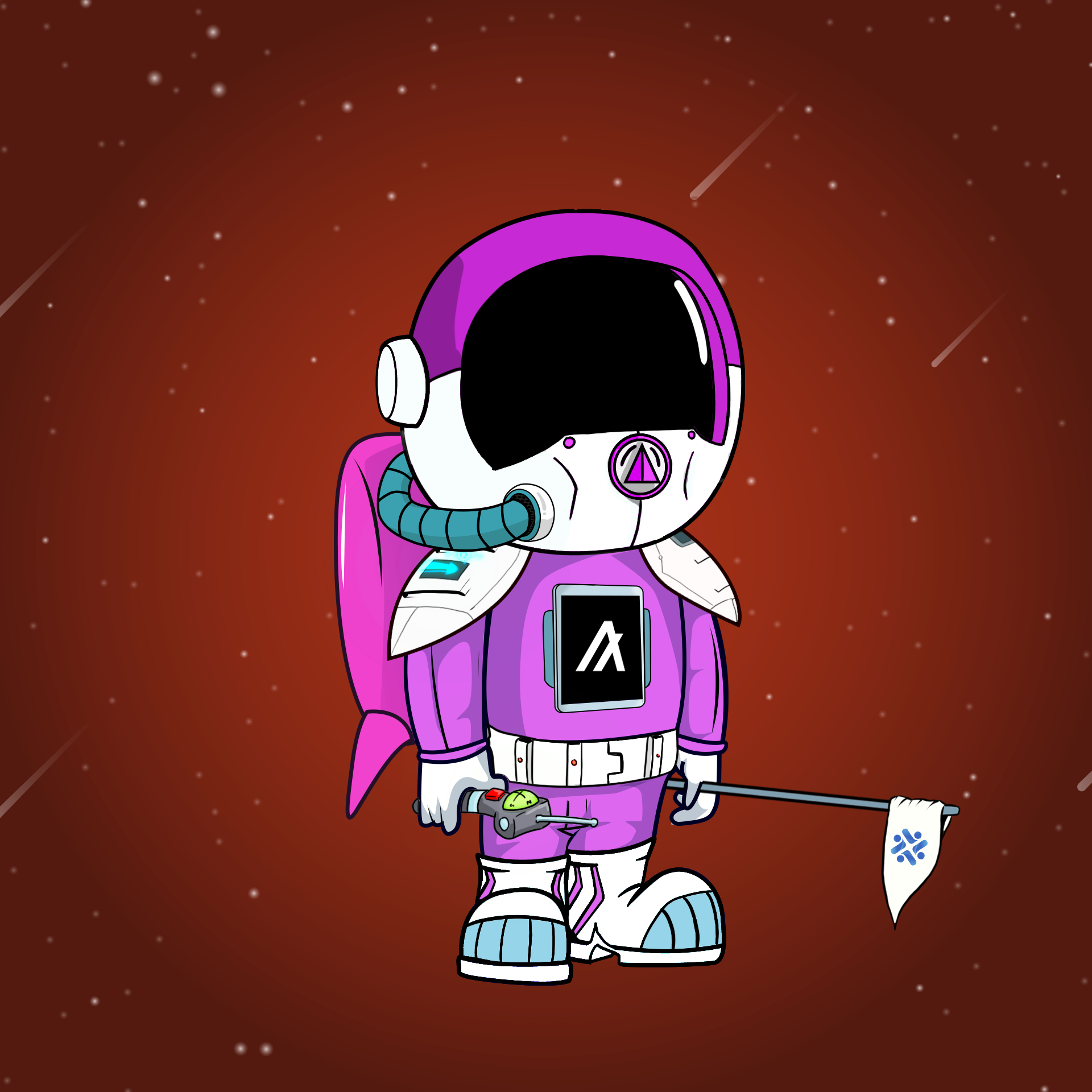 Galactic Astros #1418 NFT on Algorand