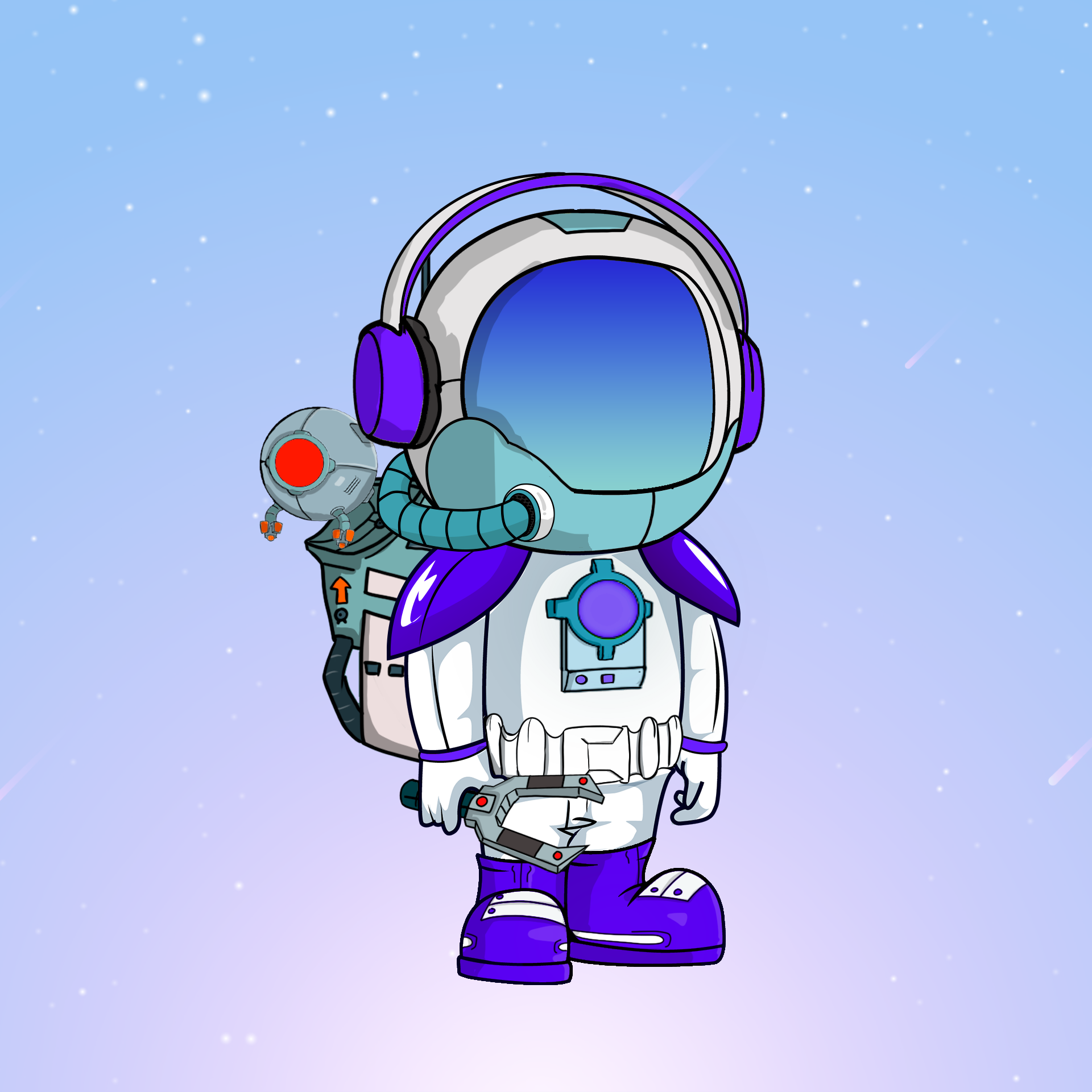 Galactic Astros #1432 NFT on Algorand