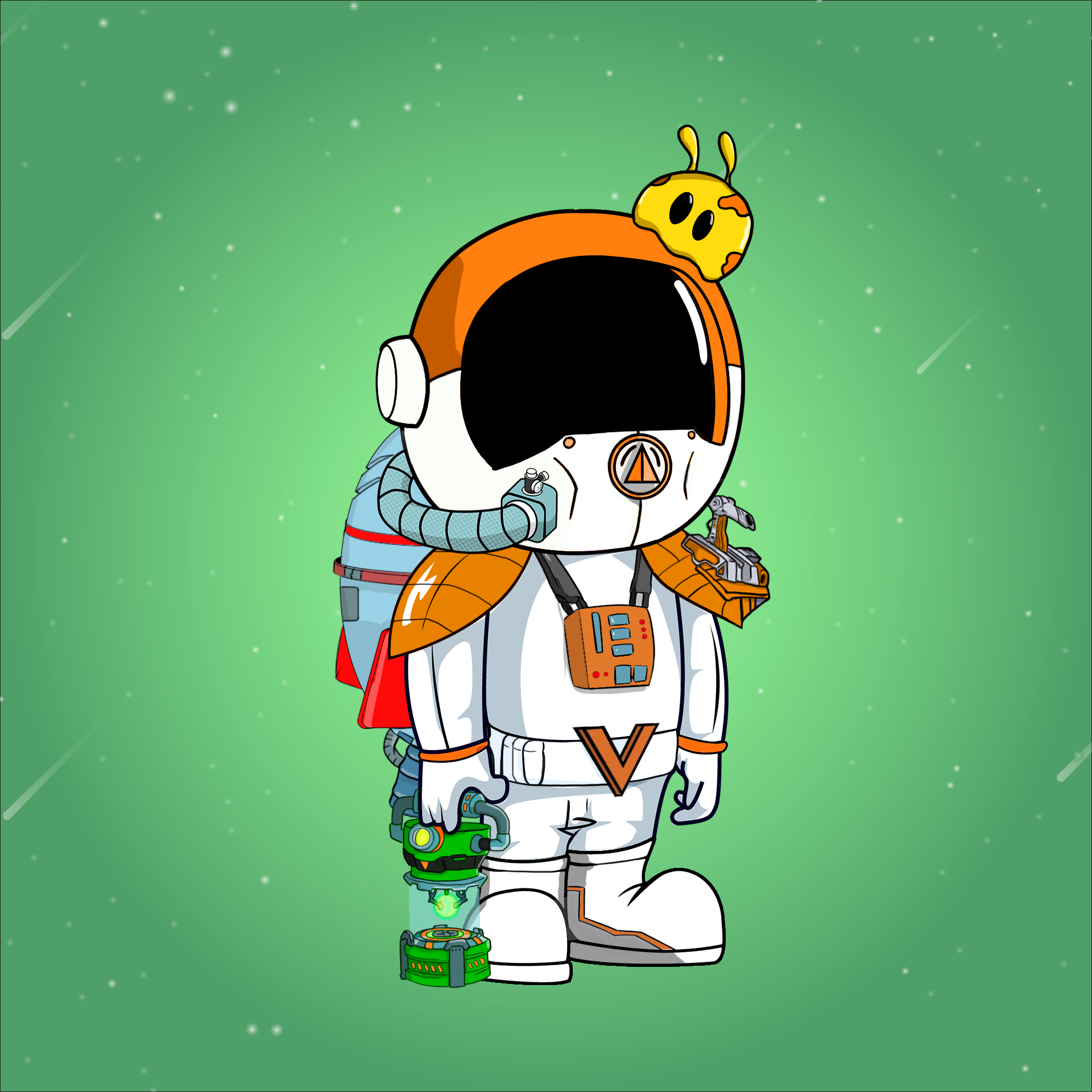 Galactic Astros #1436 NFT on Algorand