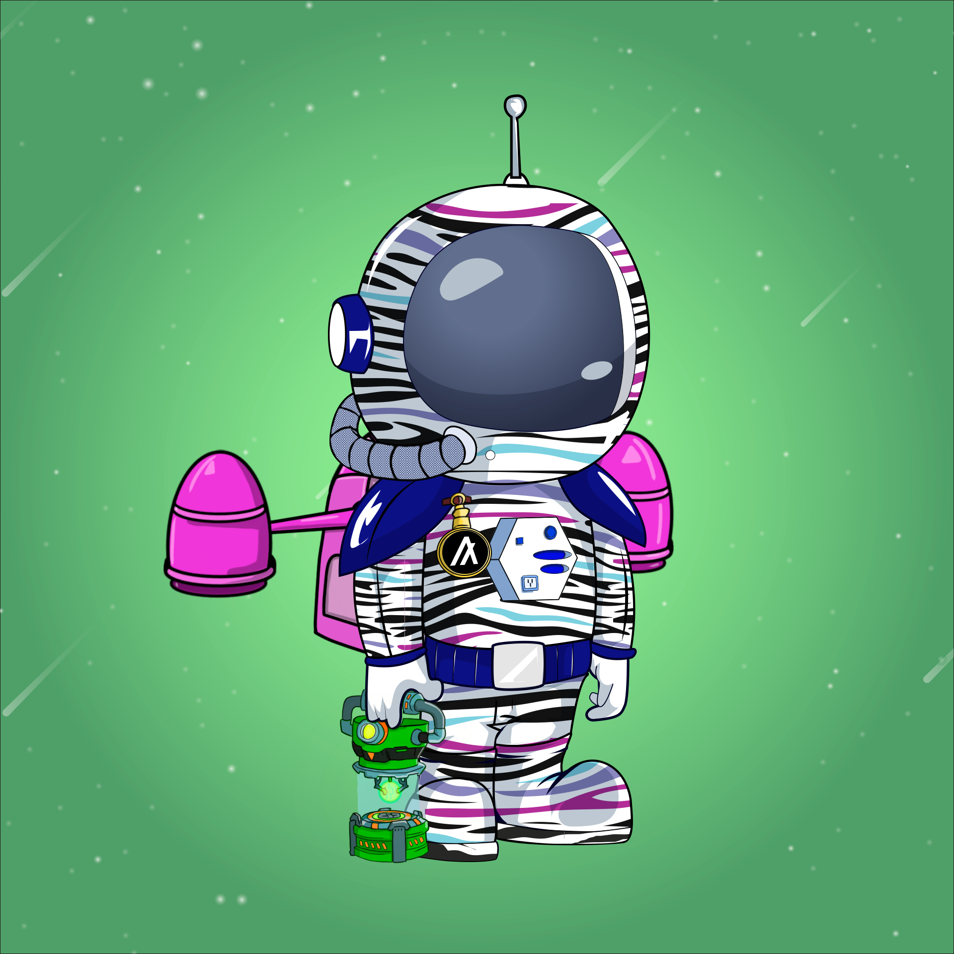 Galactic Astros #144 NFT on Algorand