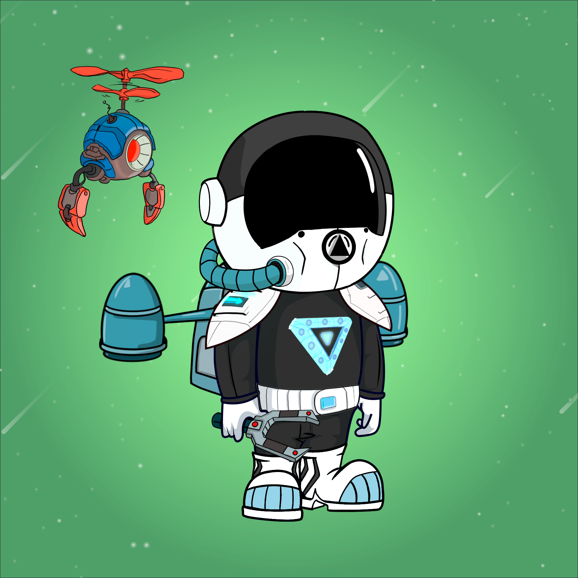 Galactic Astros #1449 NFT on Algorand