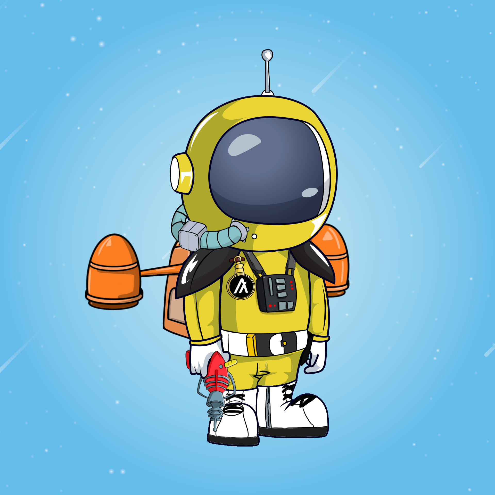 Galactic Astros #1455 NFT on Algorand