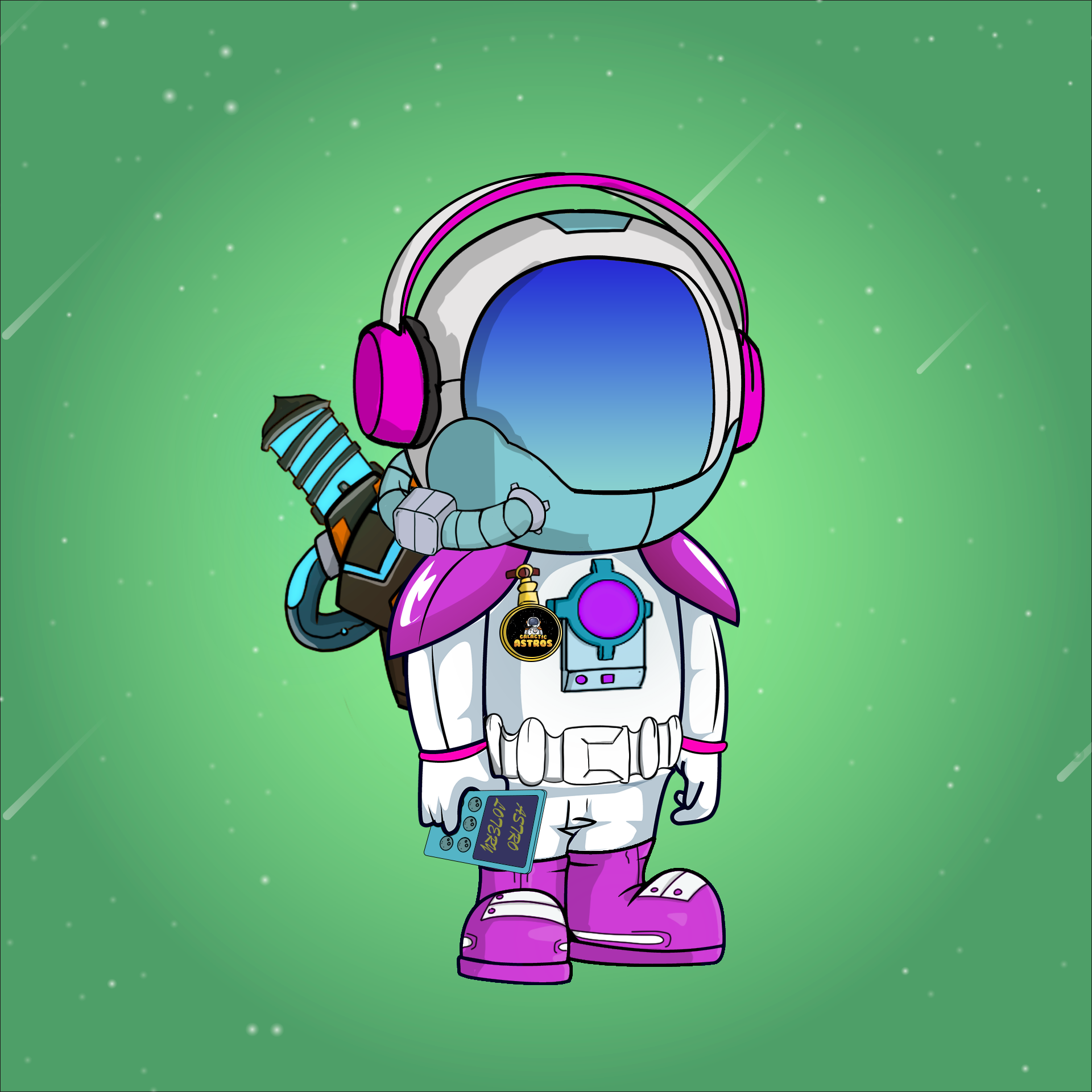 Galactic Astros #1456 NFT on Algorand