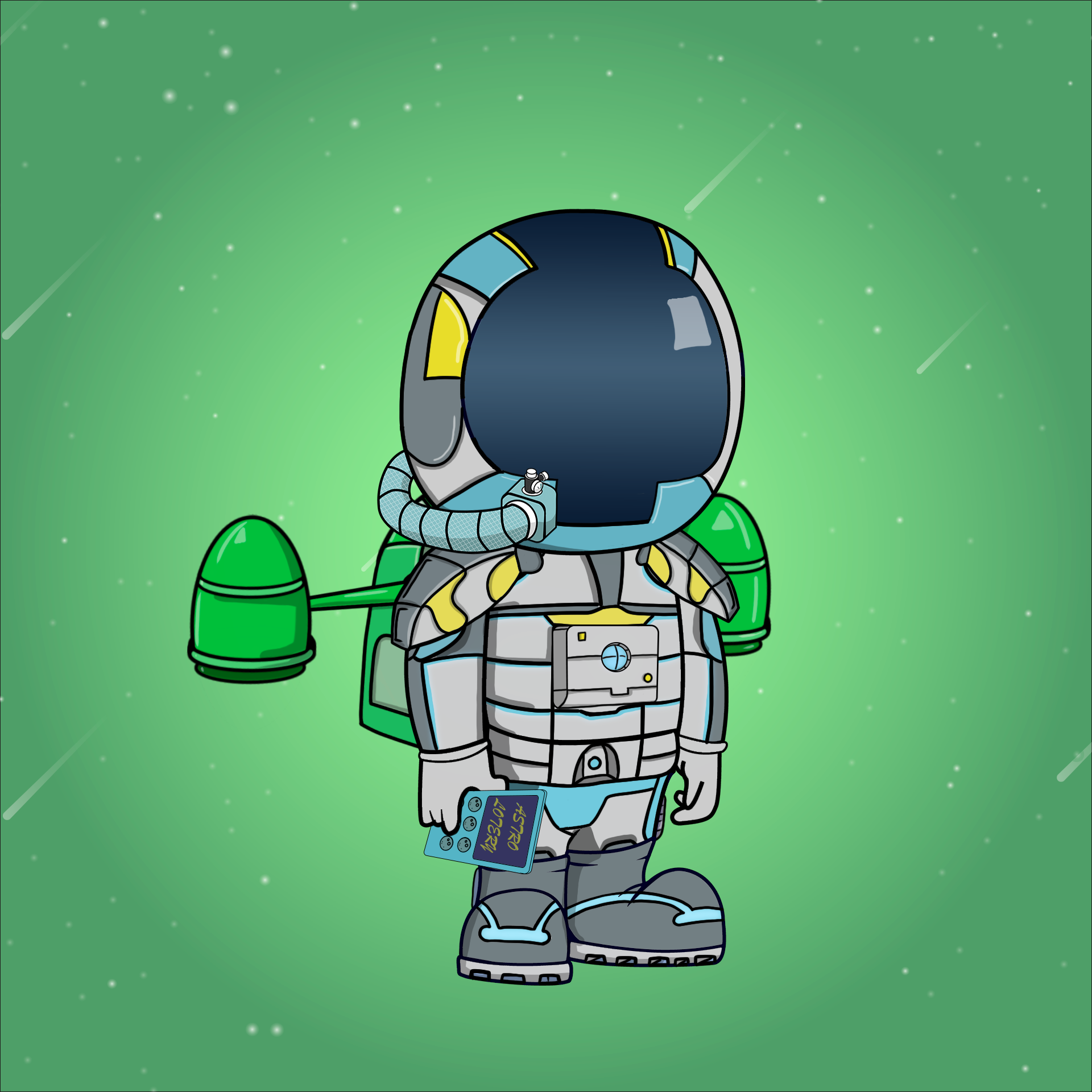 Galactic Astros #1460 NFT on Algorand