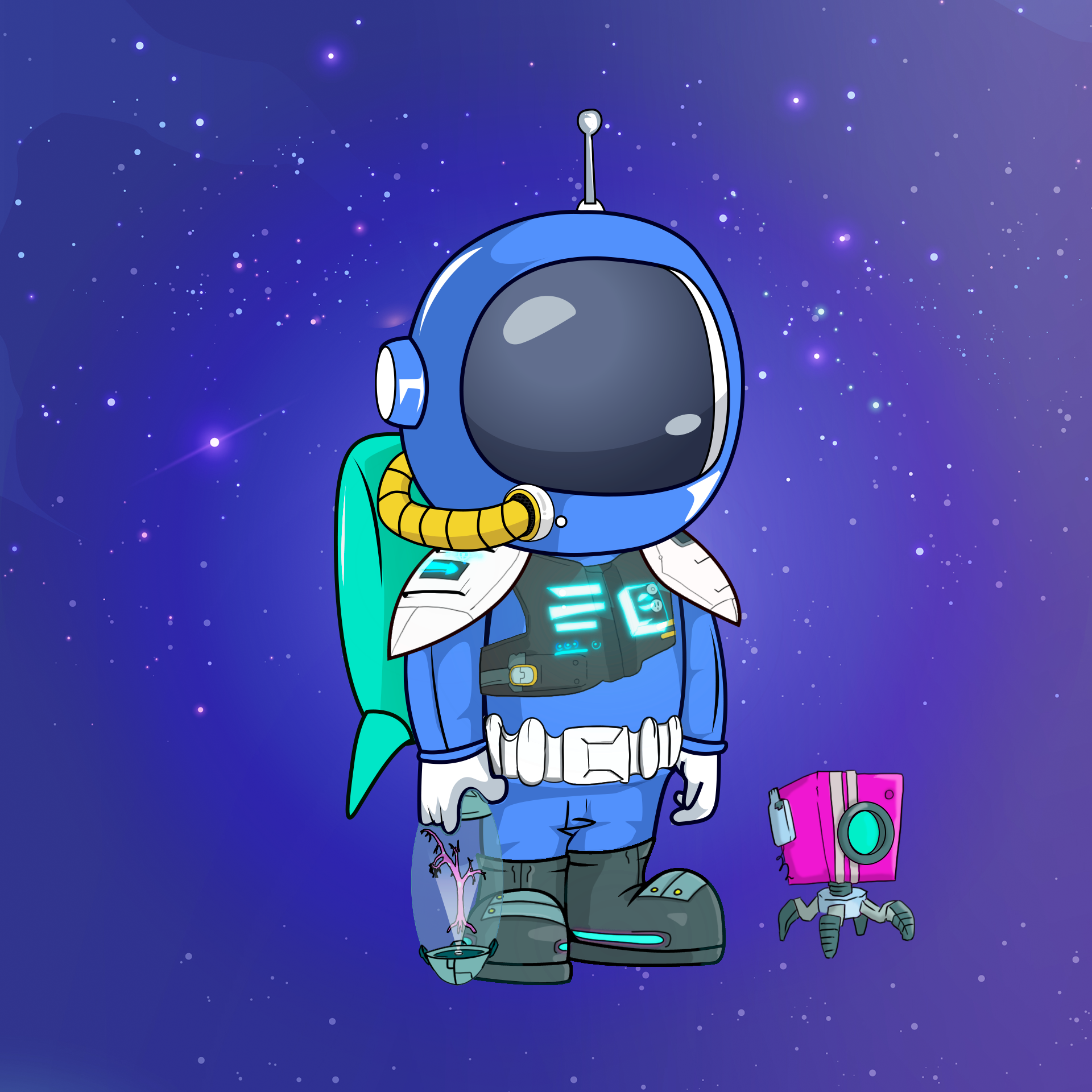 Galactic Astros #1462 NFT on Algorand