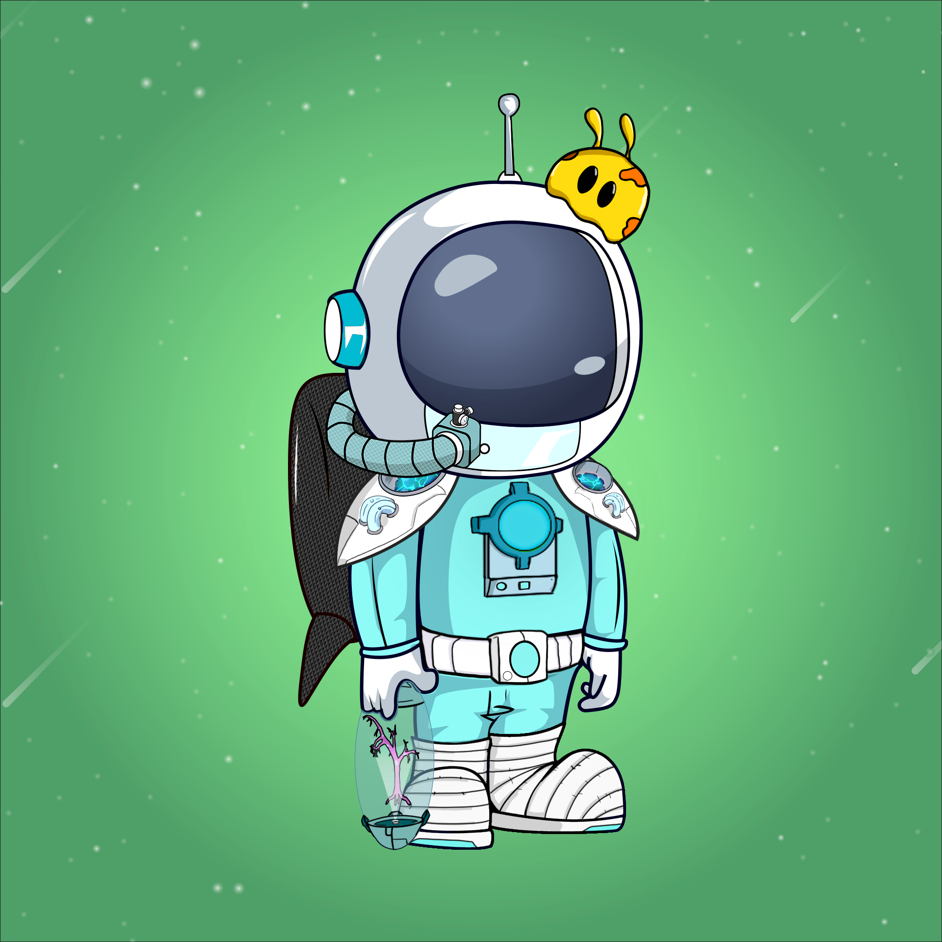 Galactic Astros #1463 NFT on Algorand