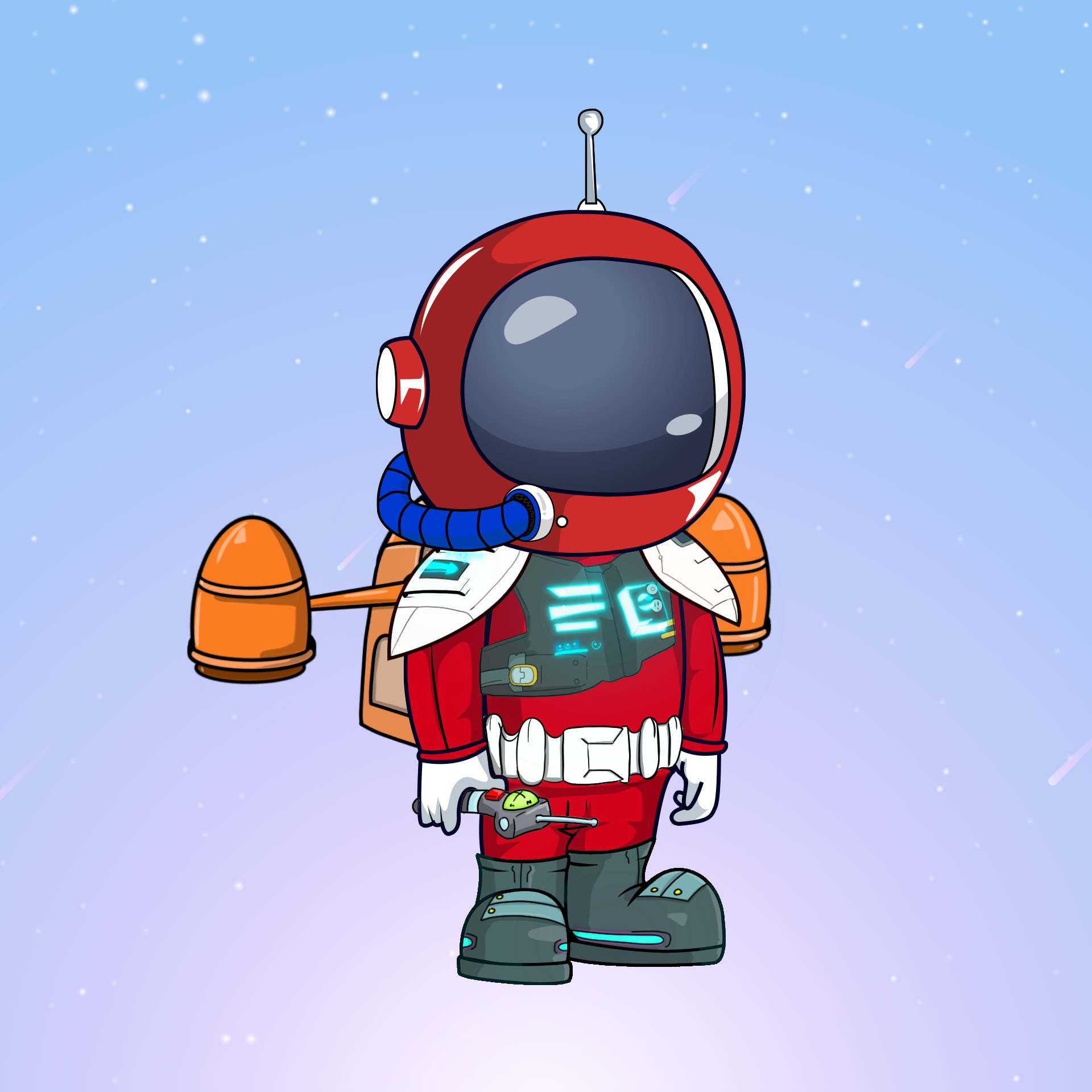 Galactic Astros #1464 NFT on Algorand