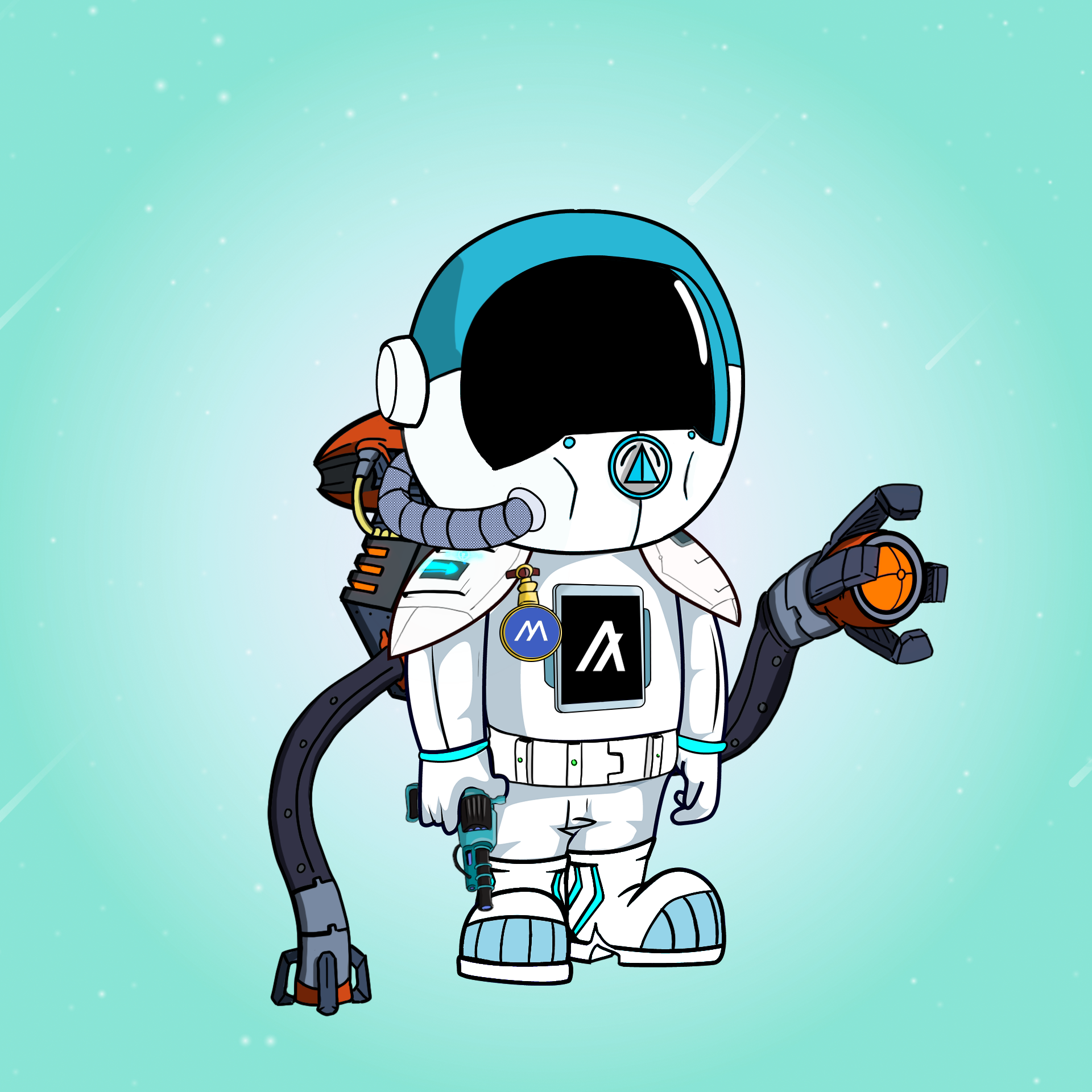 Galactic Astros #1465 NFT on Algorand