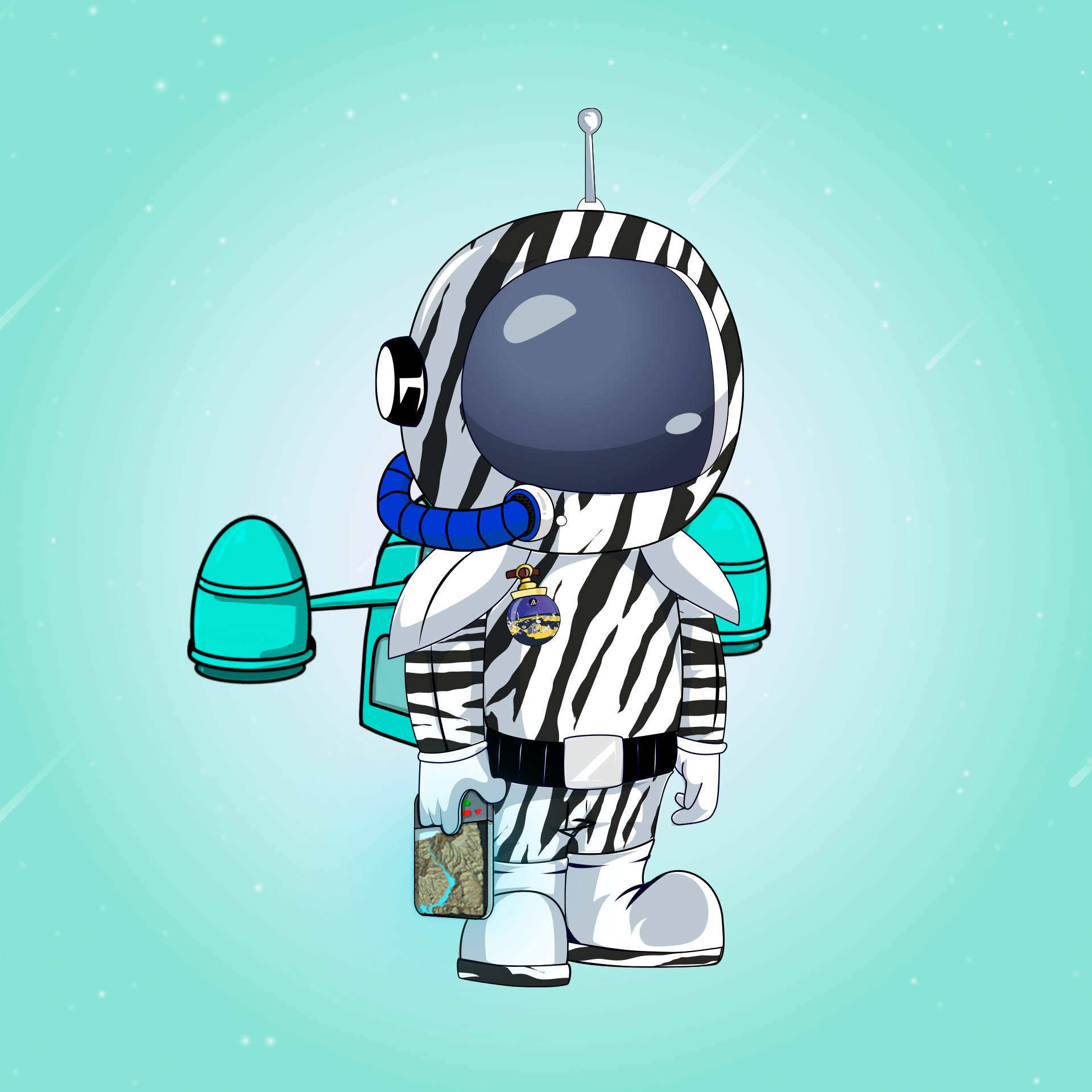 Galactic Astros #1469 NFT on Algorand